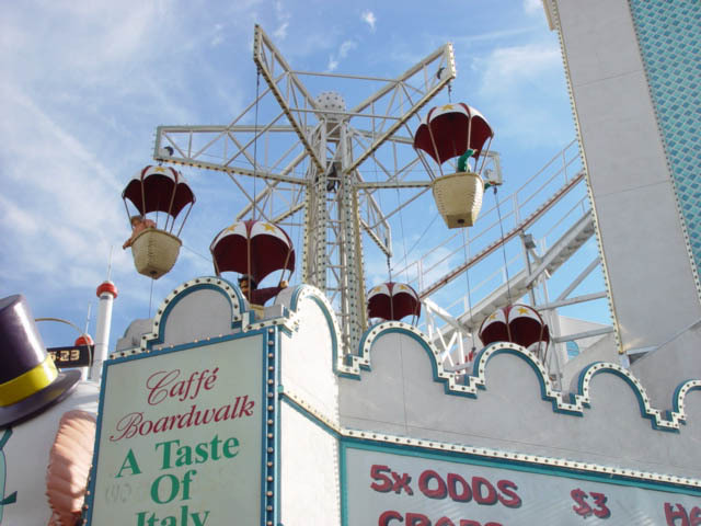 Photographs of Boardwalk Holiday Inn signs, Las Vegas (Nev.), 2002