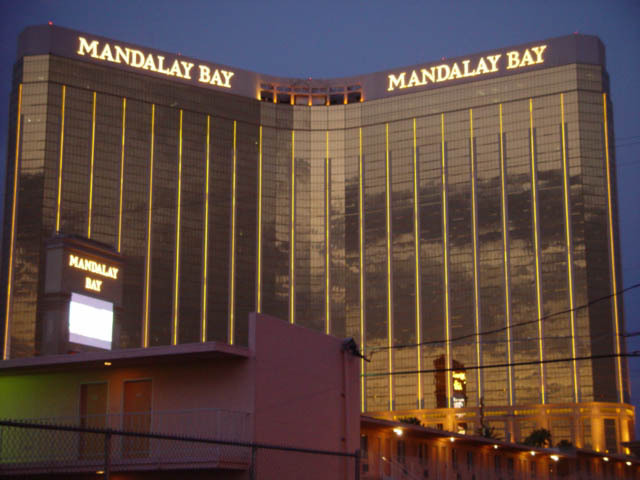 Photographs of Mandalay Bay signs, Las Vegas (Nev.), 2002