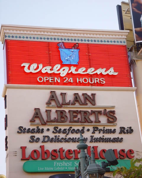 Photographs of Walgreens signs, Las Vegas (Nev.), 2002