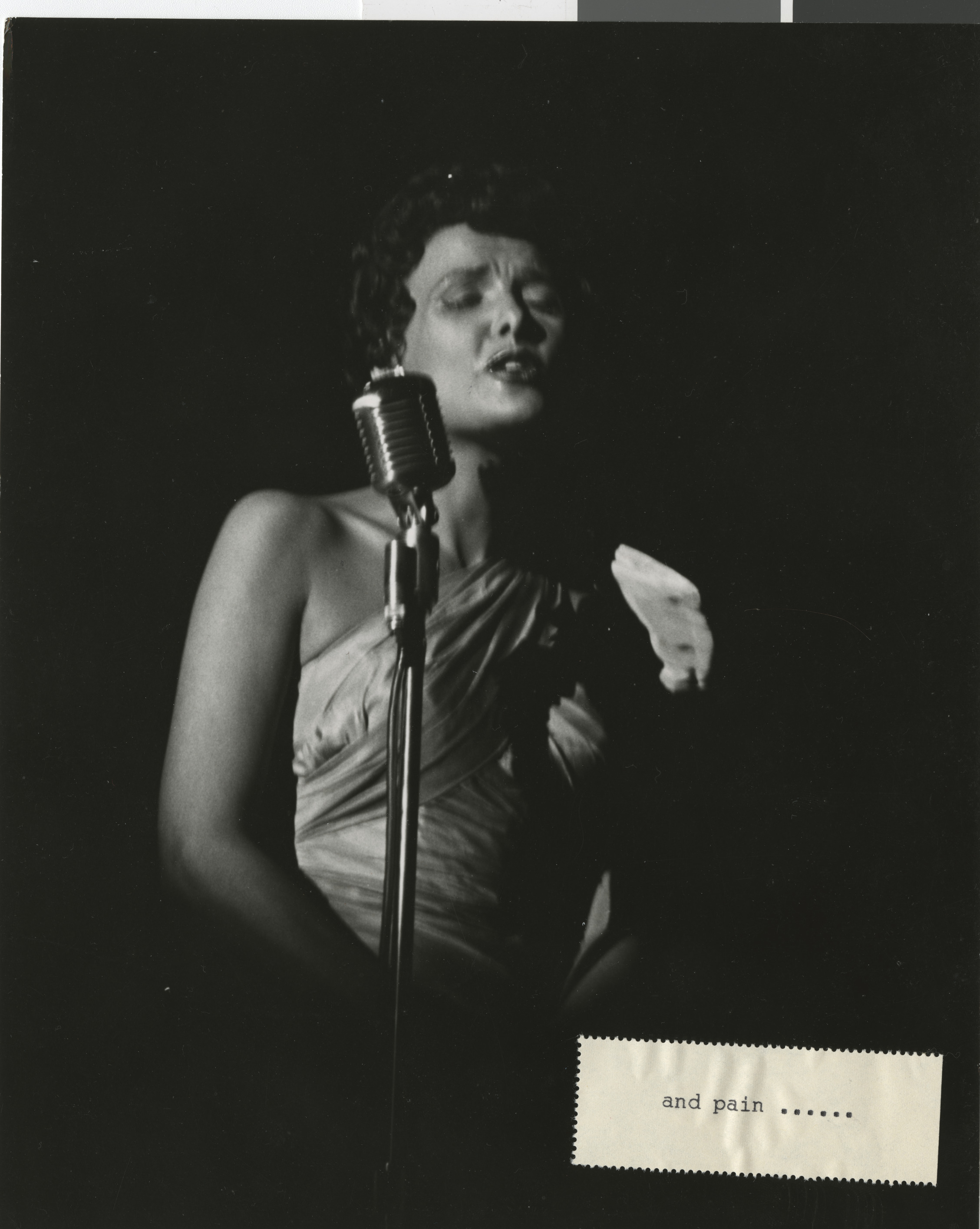 Photograph to accompany story on Lena Horne, pitched to various print magazines