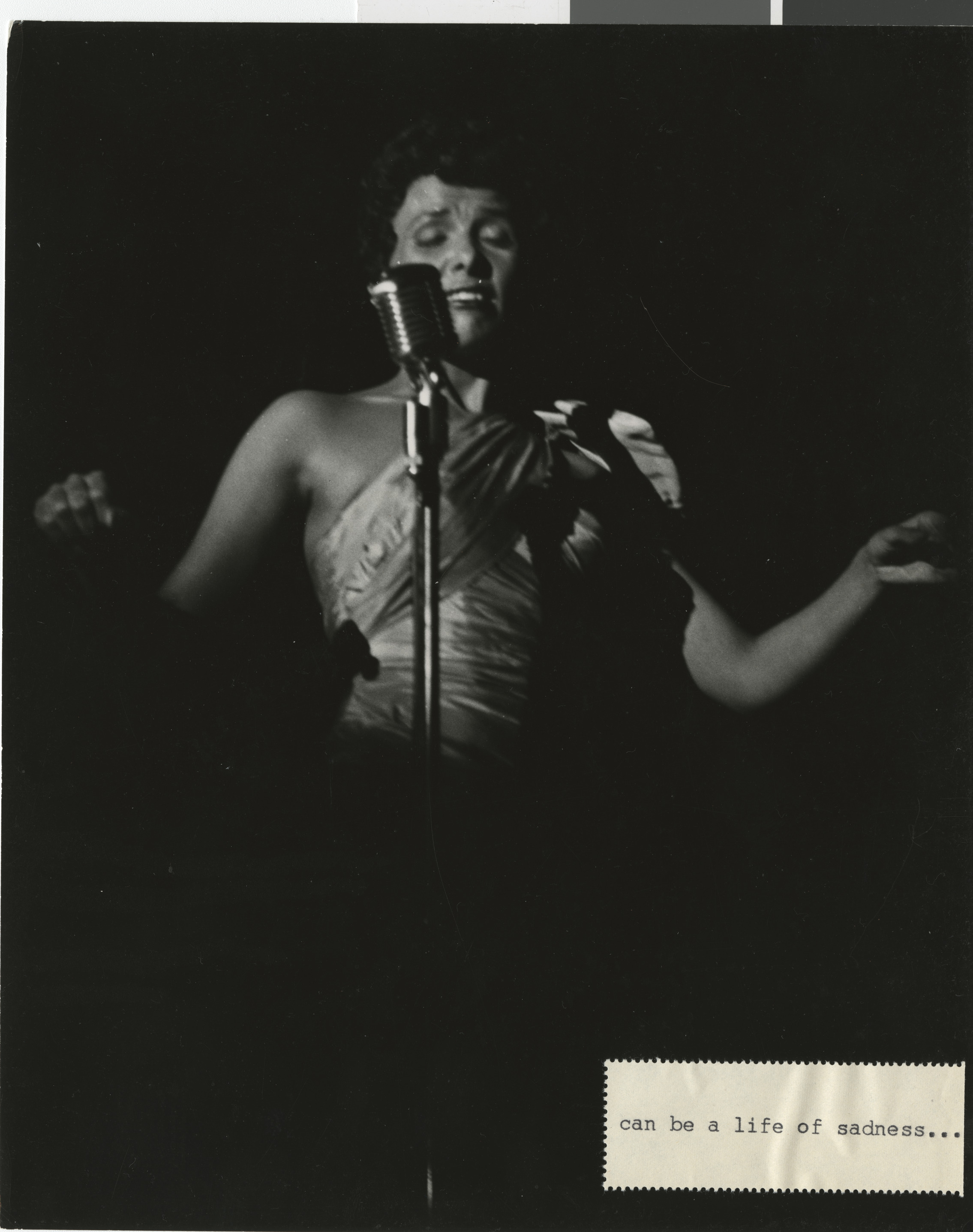 Photograph to accompany story on Lena Horne, pitched to various print magazines