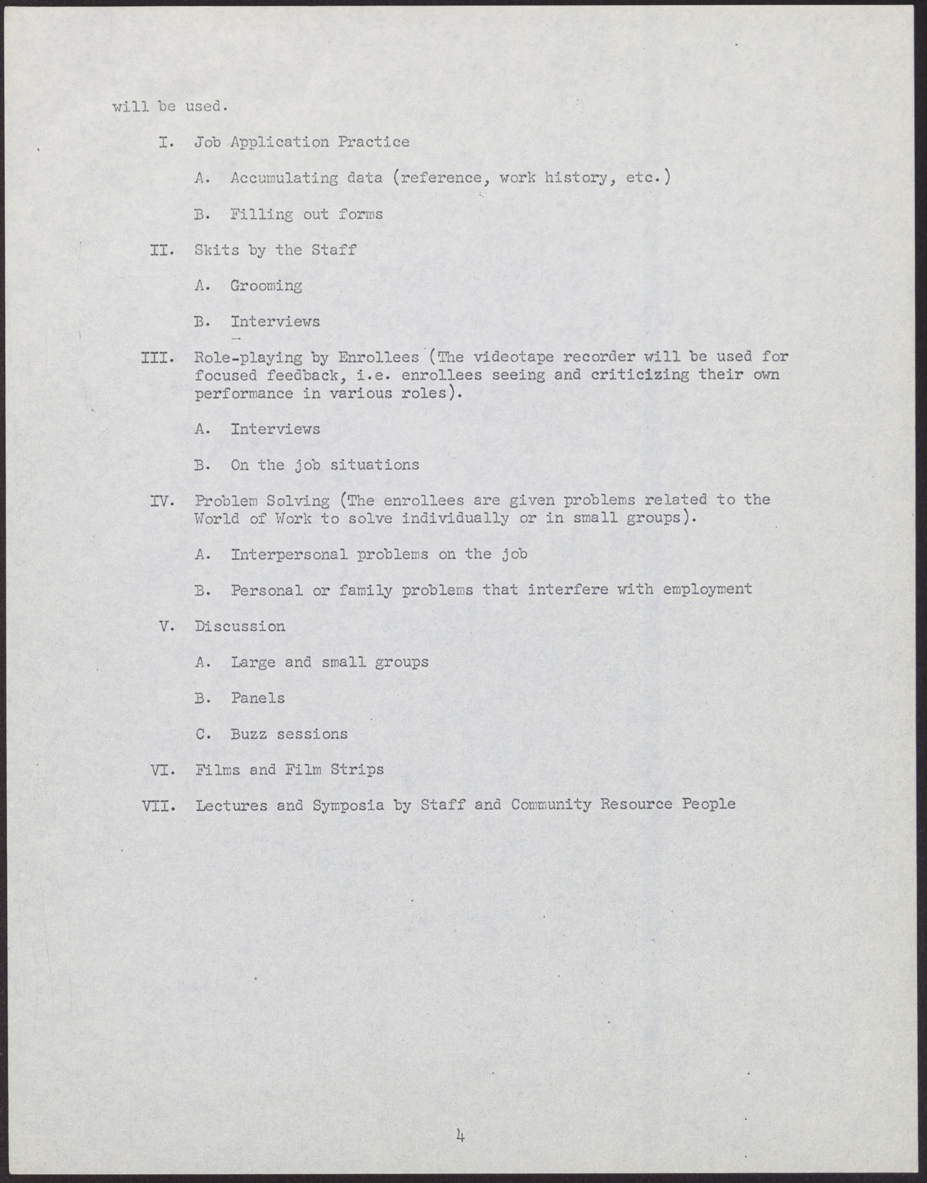 Proposal to the Clark County, Nevada Concentrated Employment Program (21 pages, missing some pages/sections listed in its table of contents), July 2, 1968, page 8