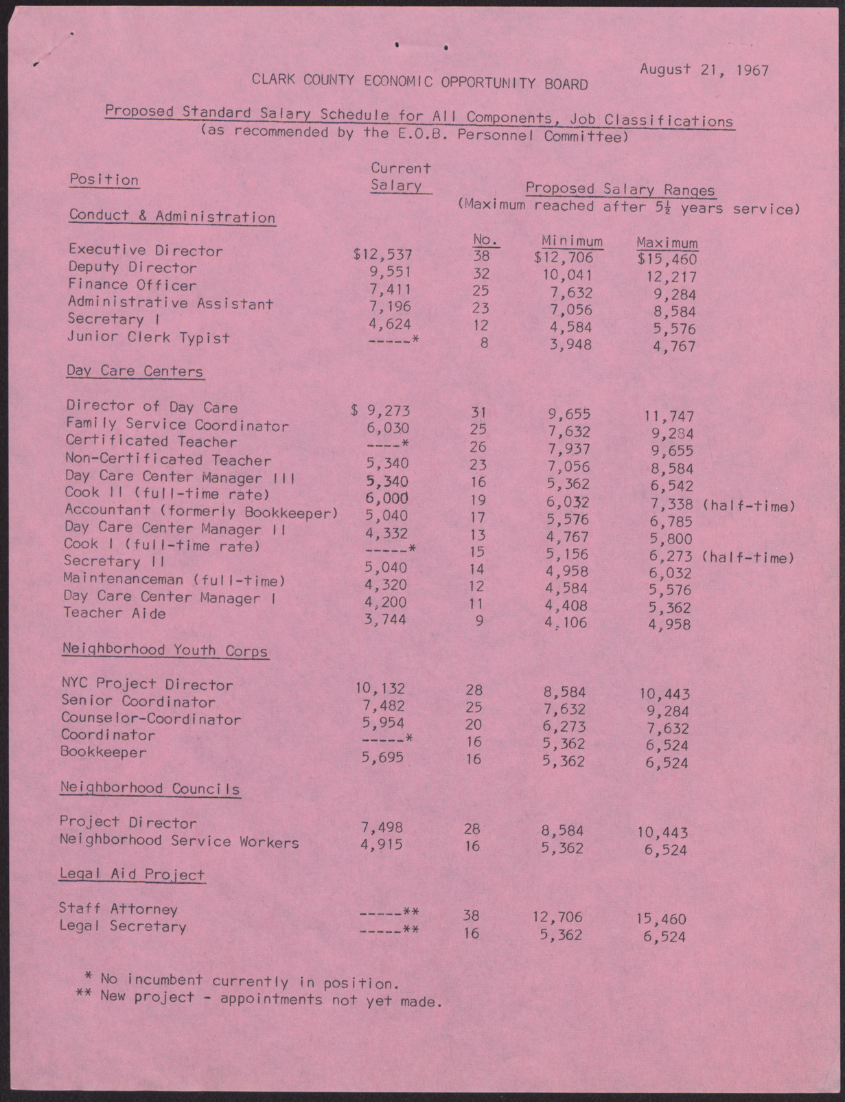 Letter and final report of the EOB Personnel Committee (9 pages), August 21, 1967, page 3