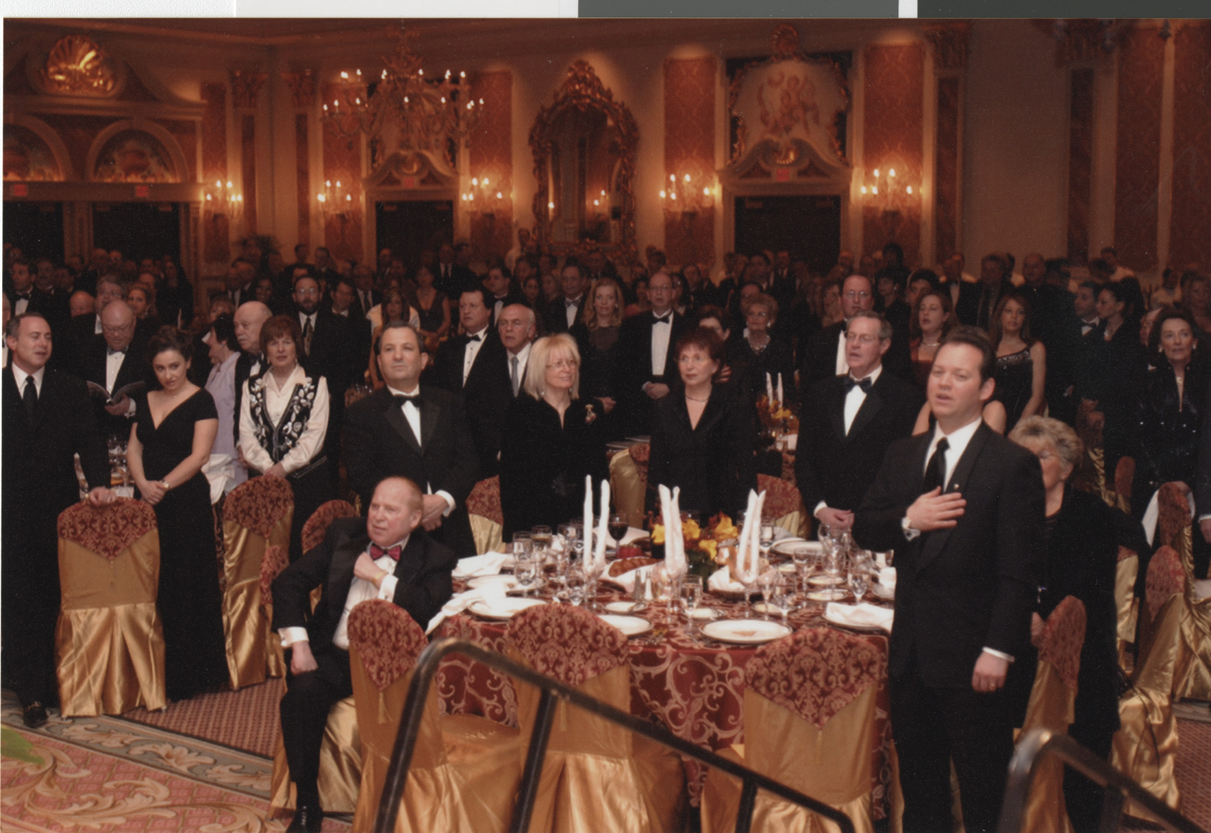 Photograph of Freedom Dinner Gala, February 8, 2004