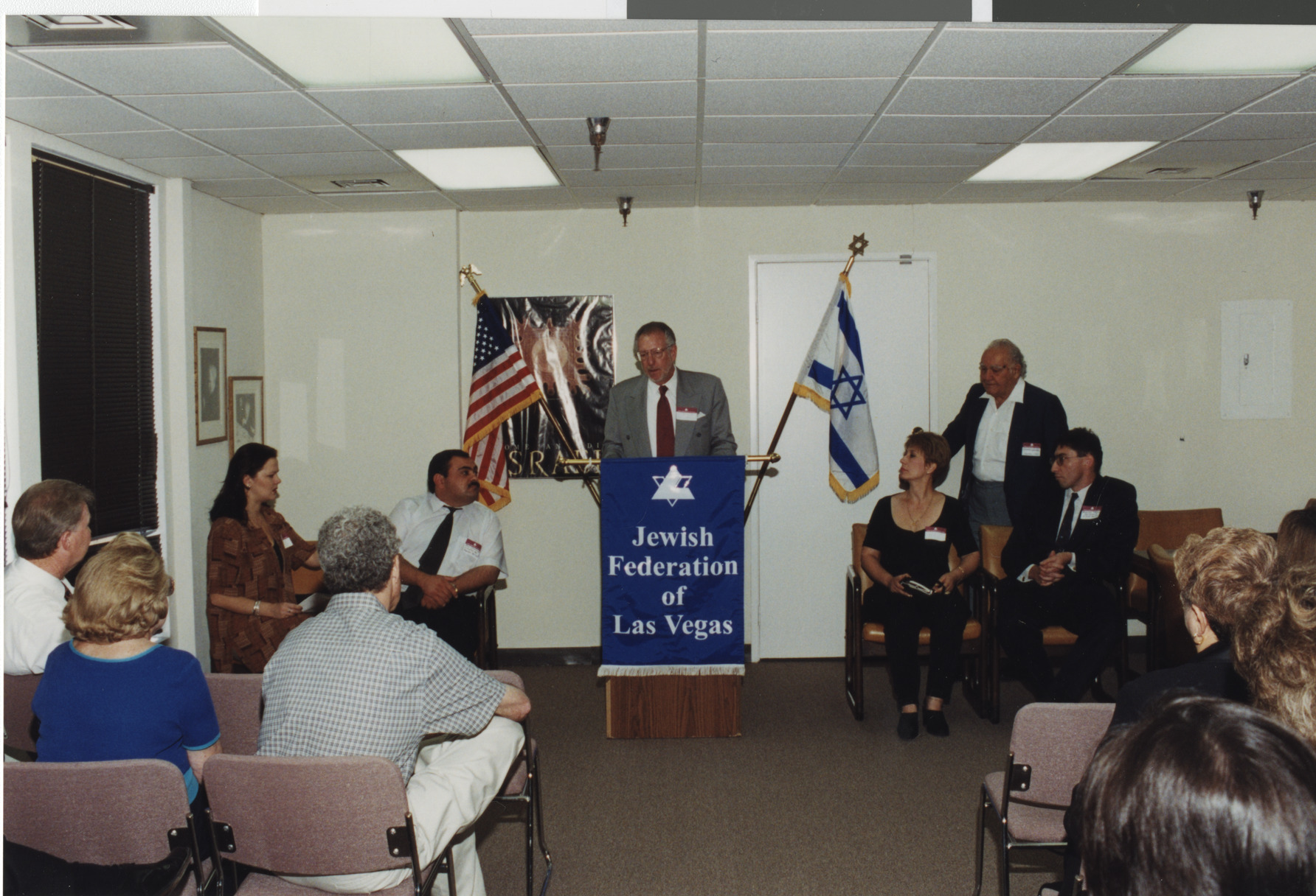 Photographs of Conflict Press Conference, January 2000