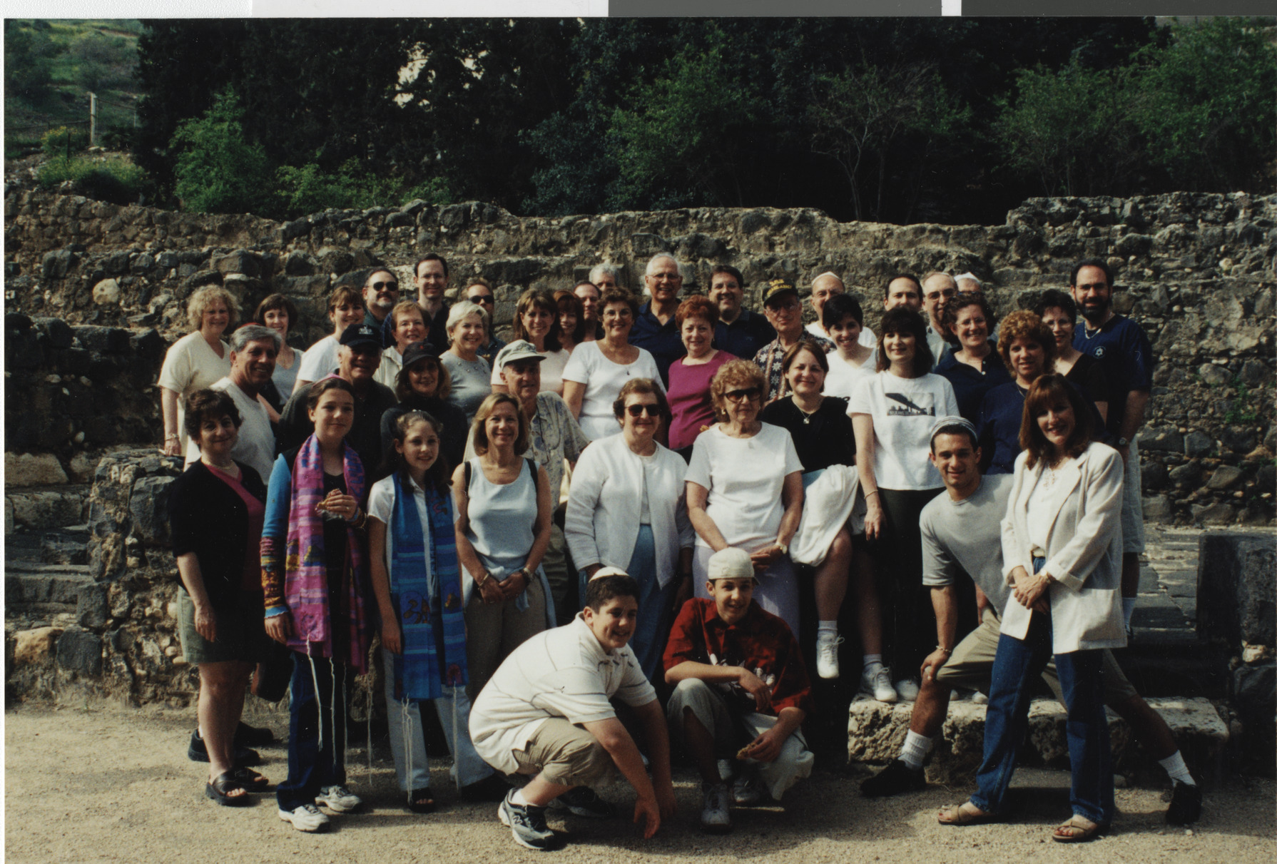 Photograph of mission trip to Israel, 1999-2003