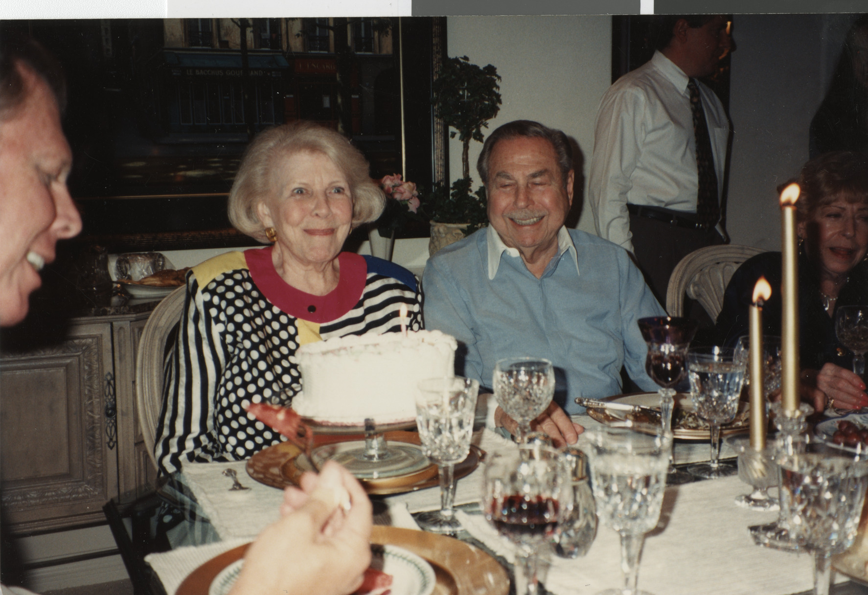 Photograph of Passover seder, 1994-1996