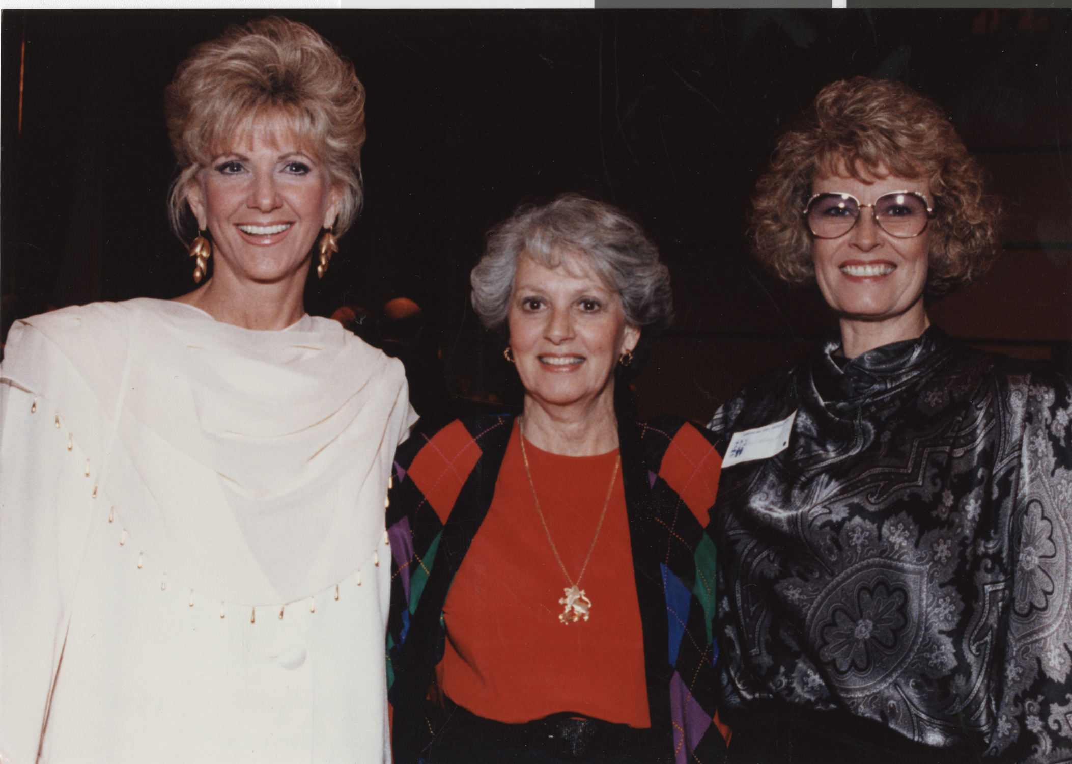 Elaine Wynn, Dorothy Eisenberg and Kathy Horney, 1990