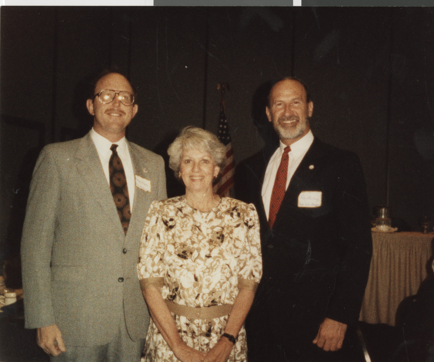 Women's Democratic Club of Clark County (Holiday Inn, Las Vegas, Nev.), Bill Noonan, City Manager, President Dorothy Eisenberg, Pat Sholney, County Manager, May 9, 1991