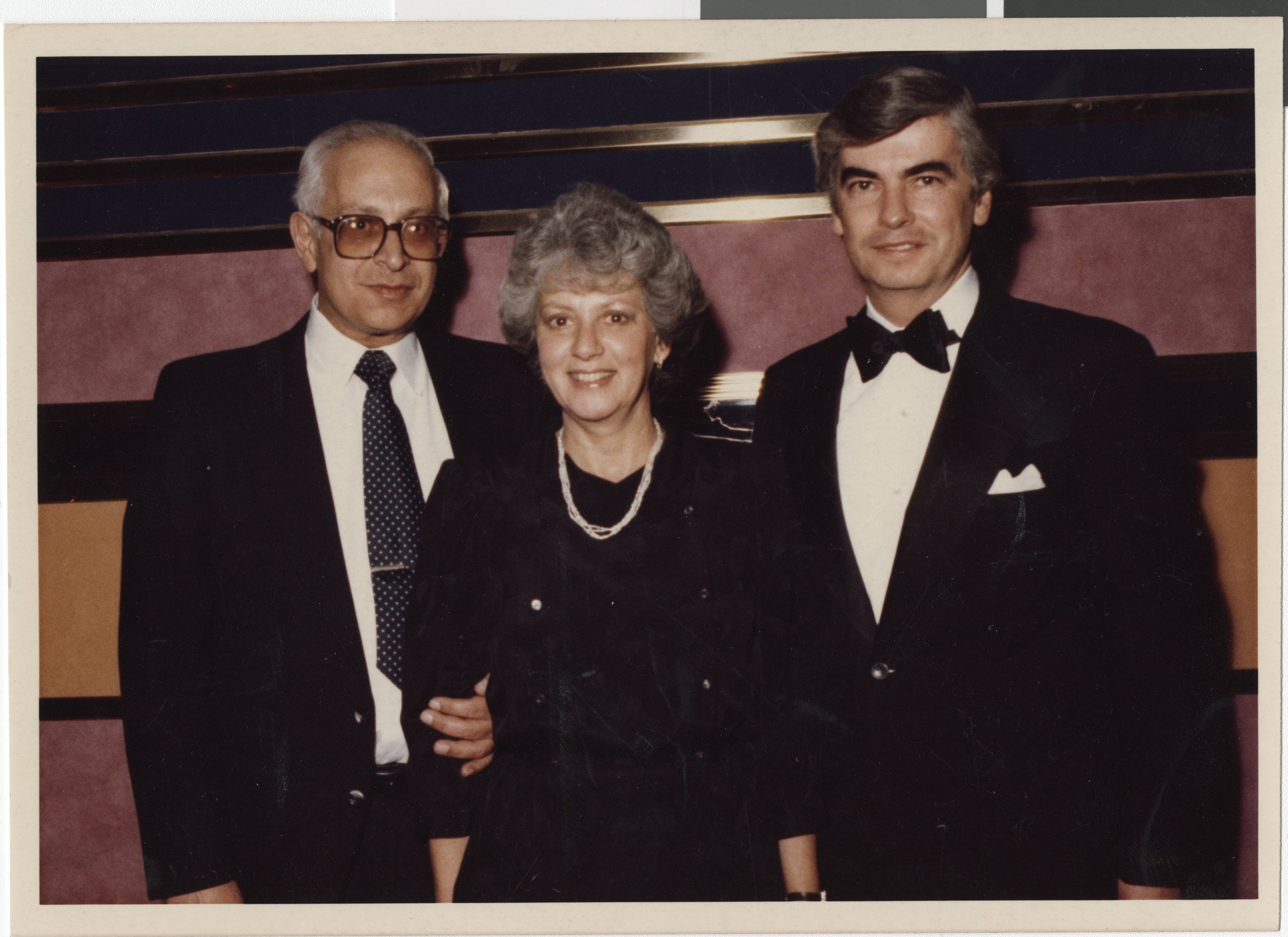 Paul and Dorothy Eisenberg with Senator Dodd, 1983