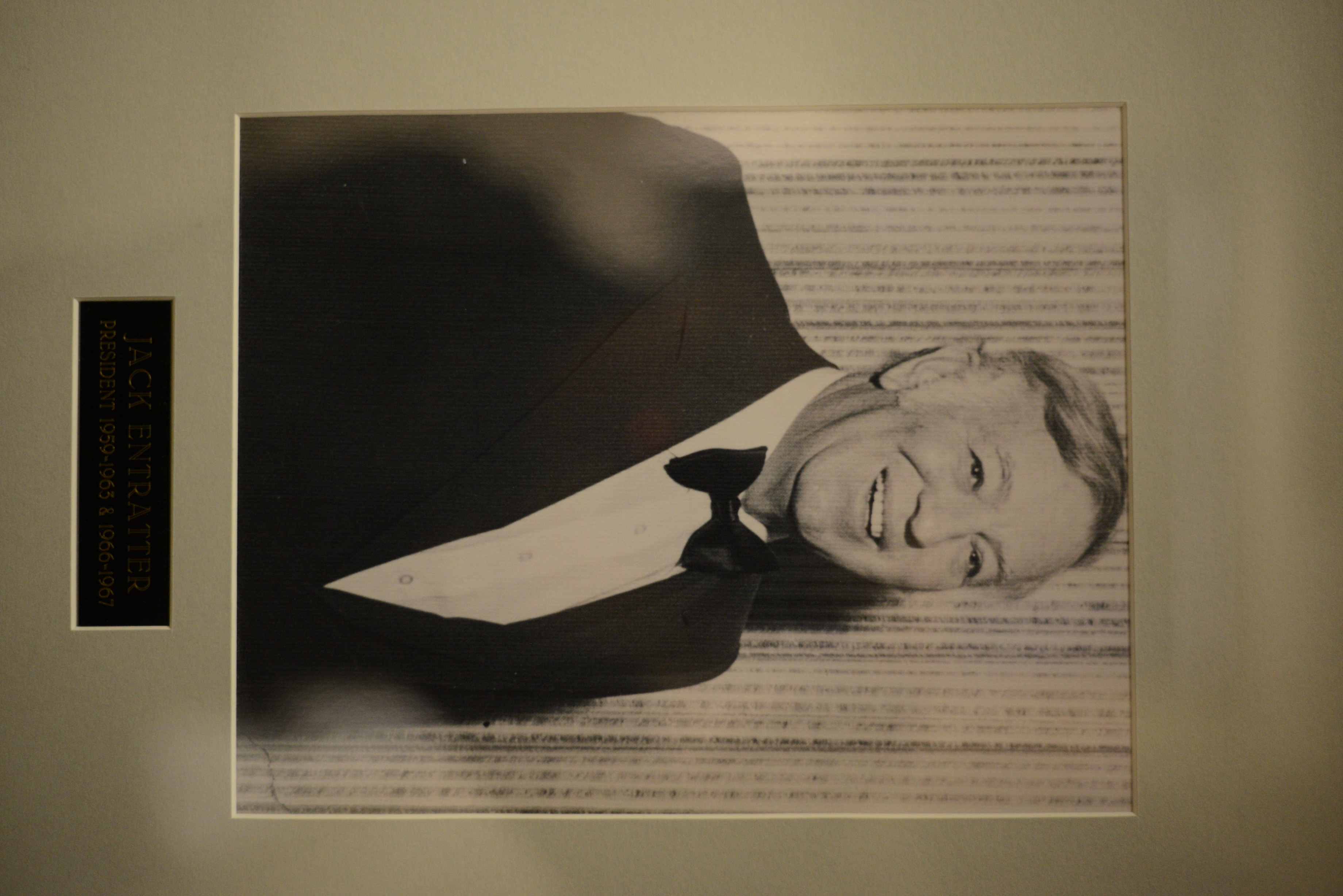 Portrait of Jack Entratter, Temple Beth Sholom president, 1959-1963 and 1966-1967