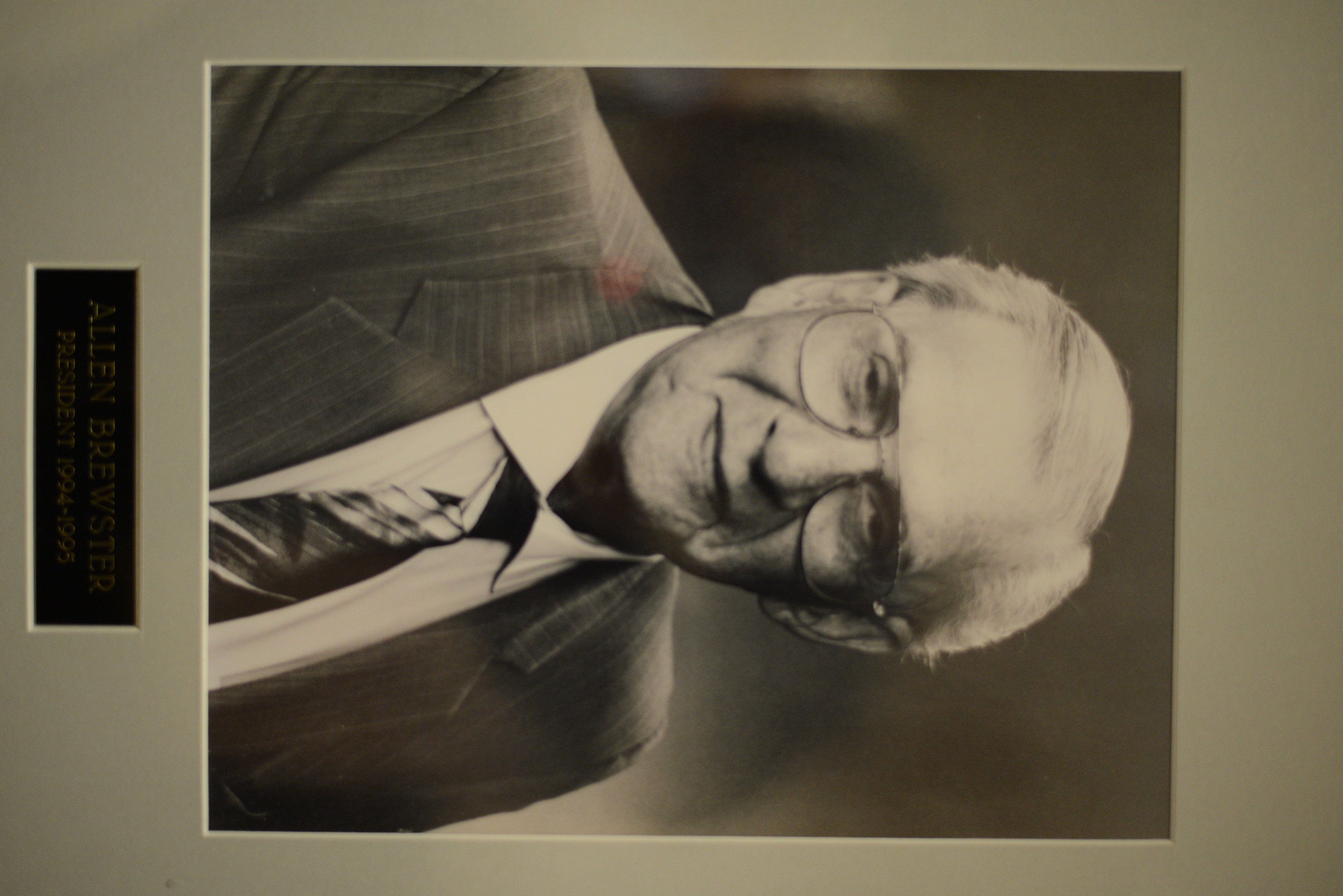 Portrait of Allen Brewster, Temple Beth Sholom president, 1994-1995