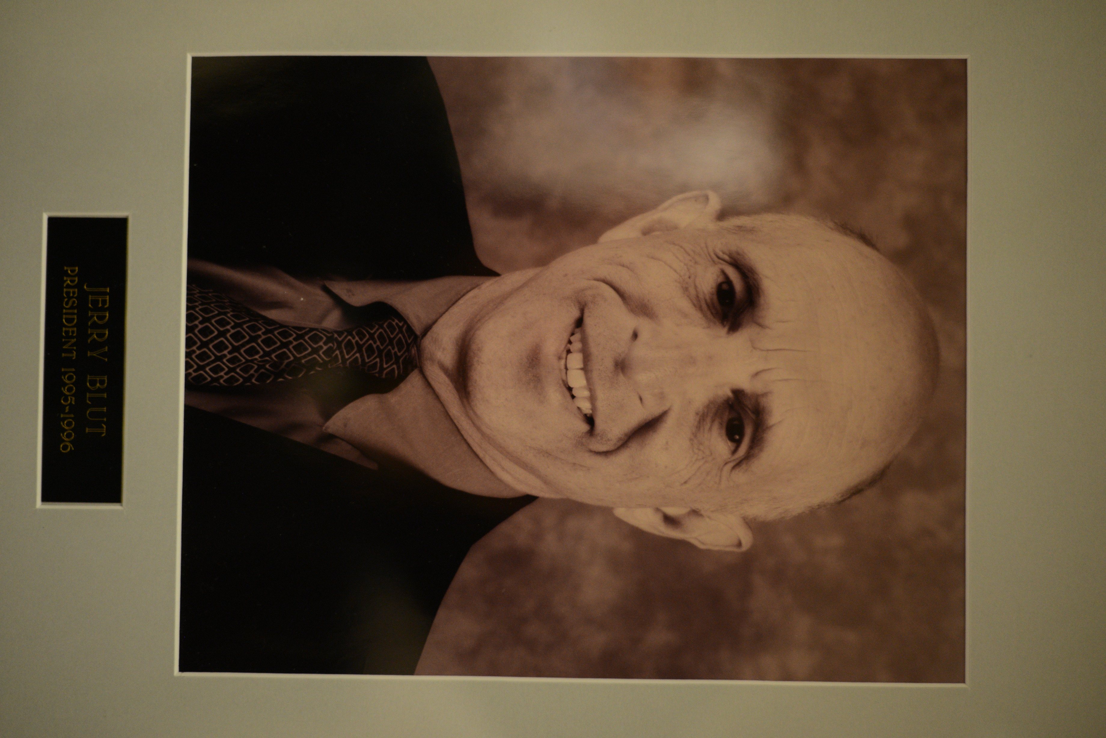 Portrait of Jerry Blut, Temple Beth Sholom president, 1995-1996