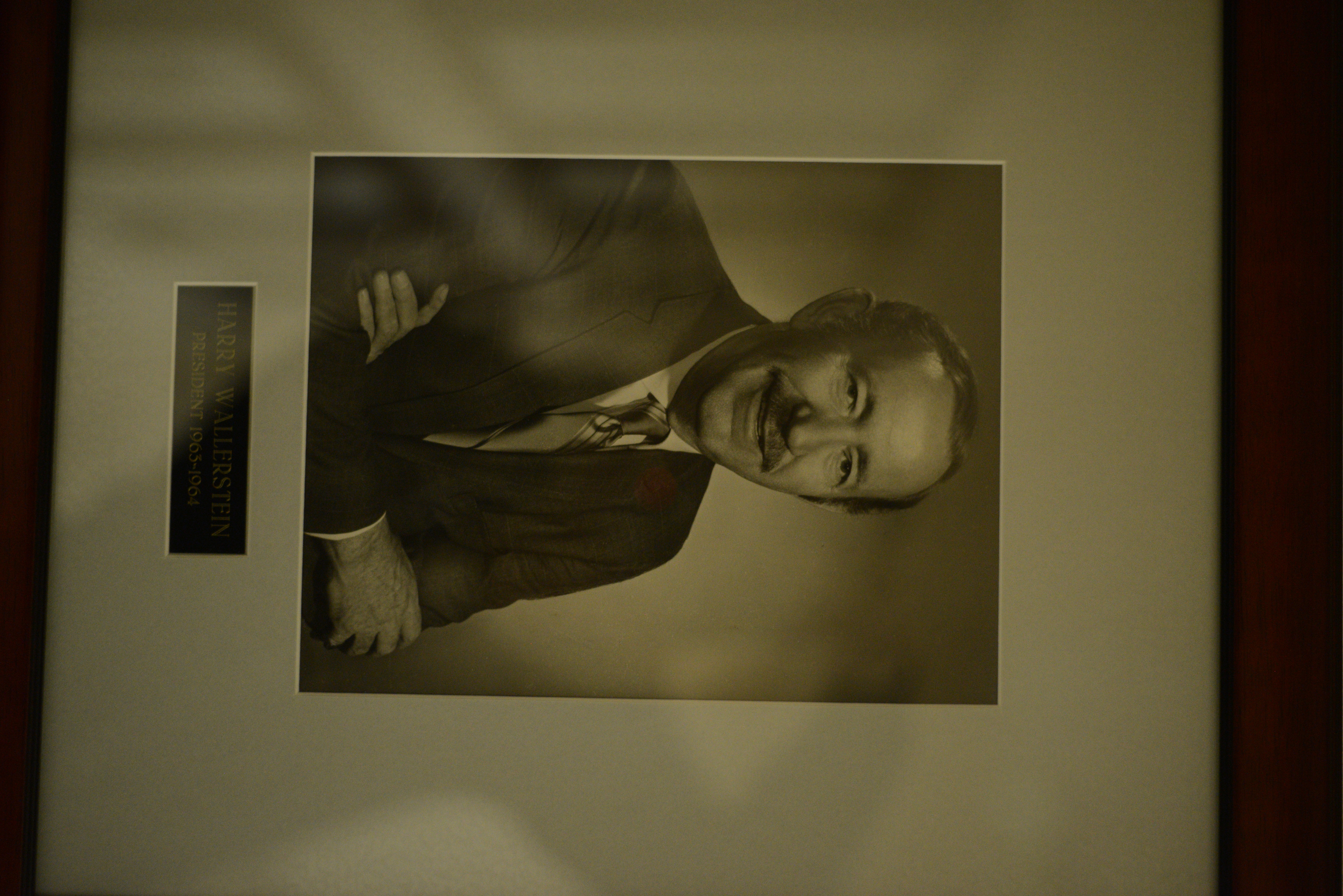 Portrait of Harry Wallerstein, Temple Beth Sholom president, 1963-1964