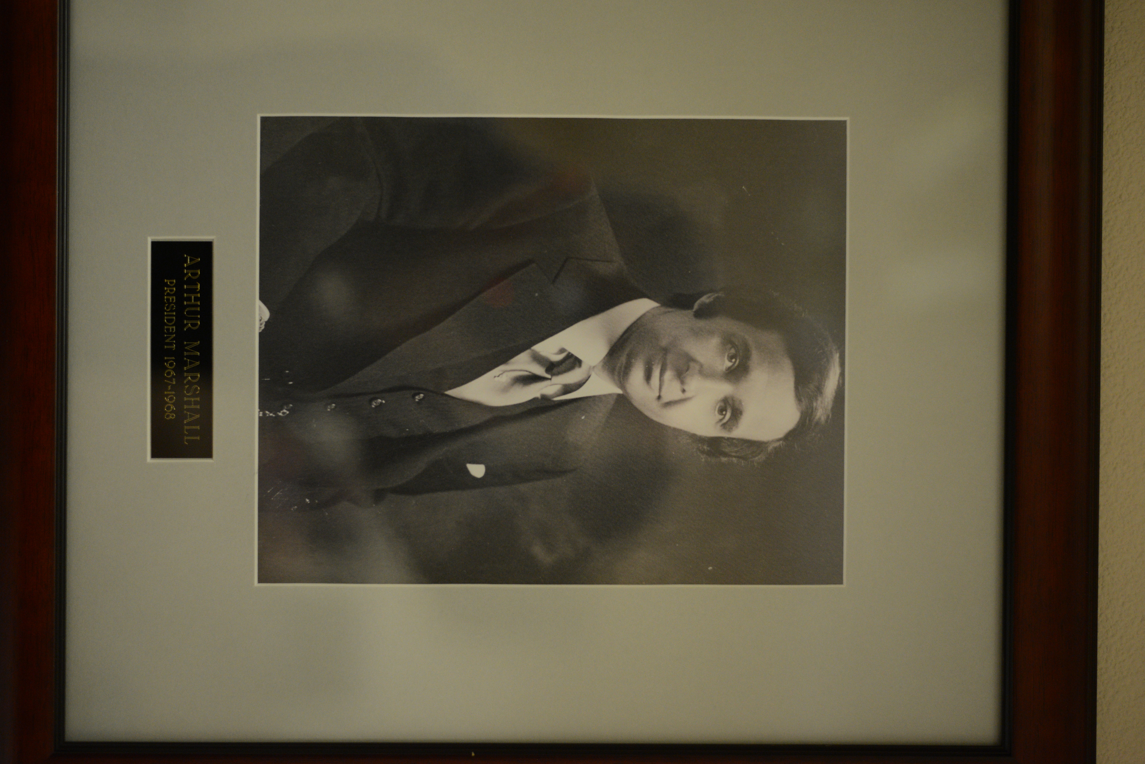 Portrait of Art Marshall, Temple Beth Sholom president, 1967-1968