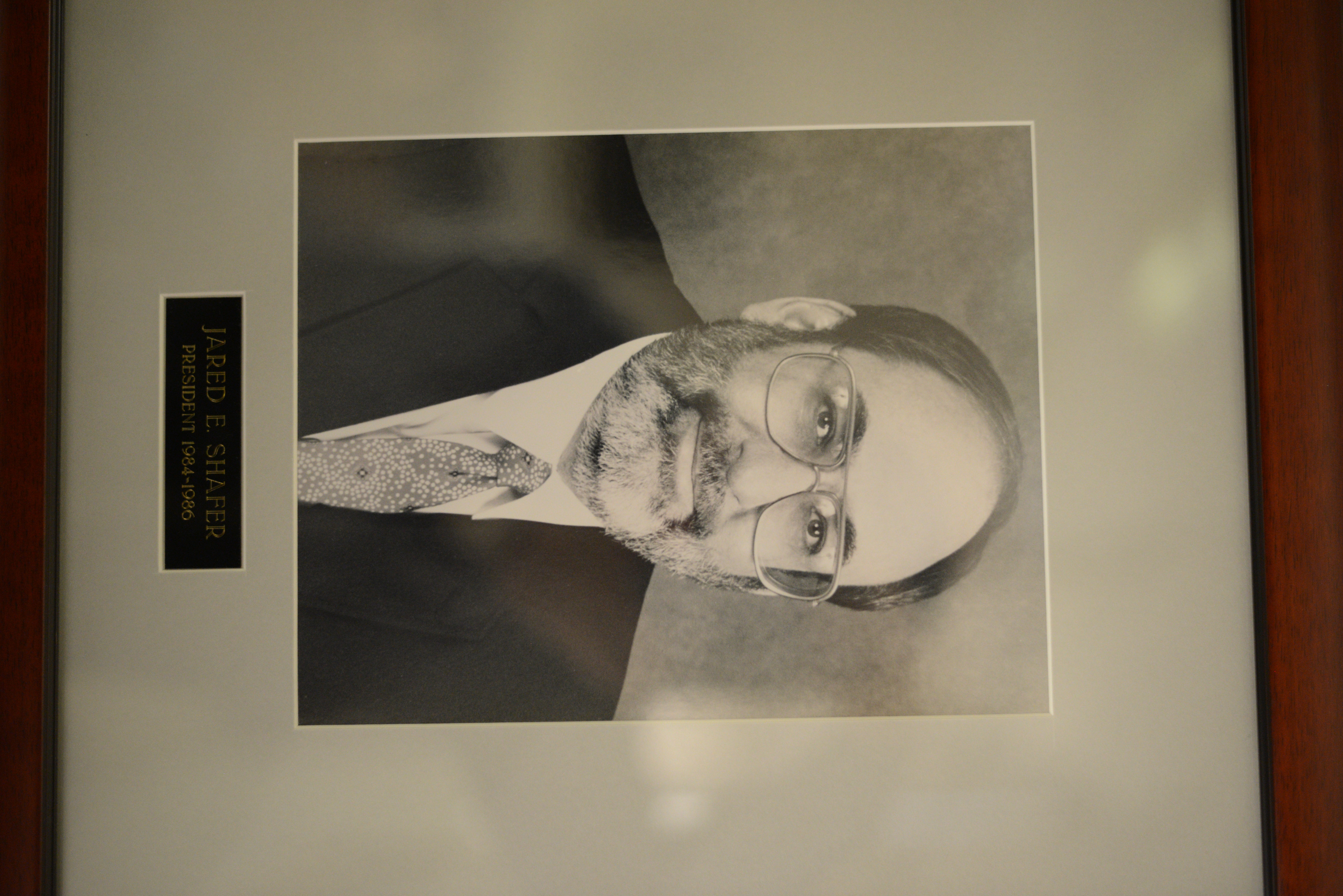 Portrait of Jared Shafer, Temple Beth Sholom president, 1984-1986