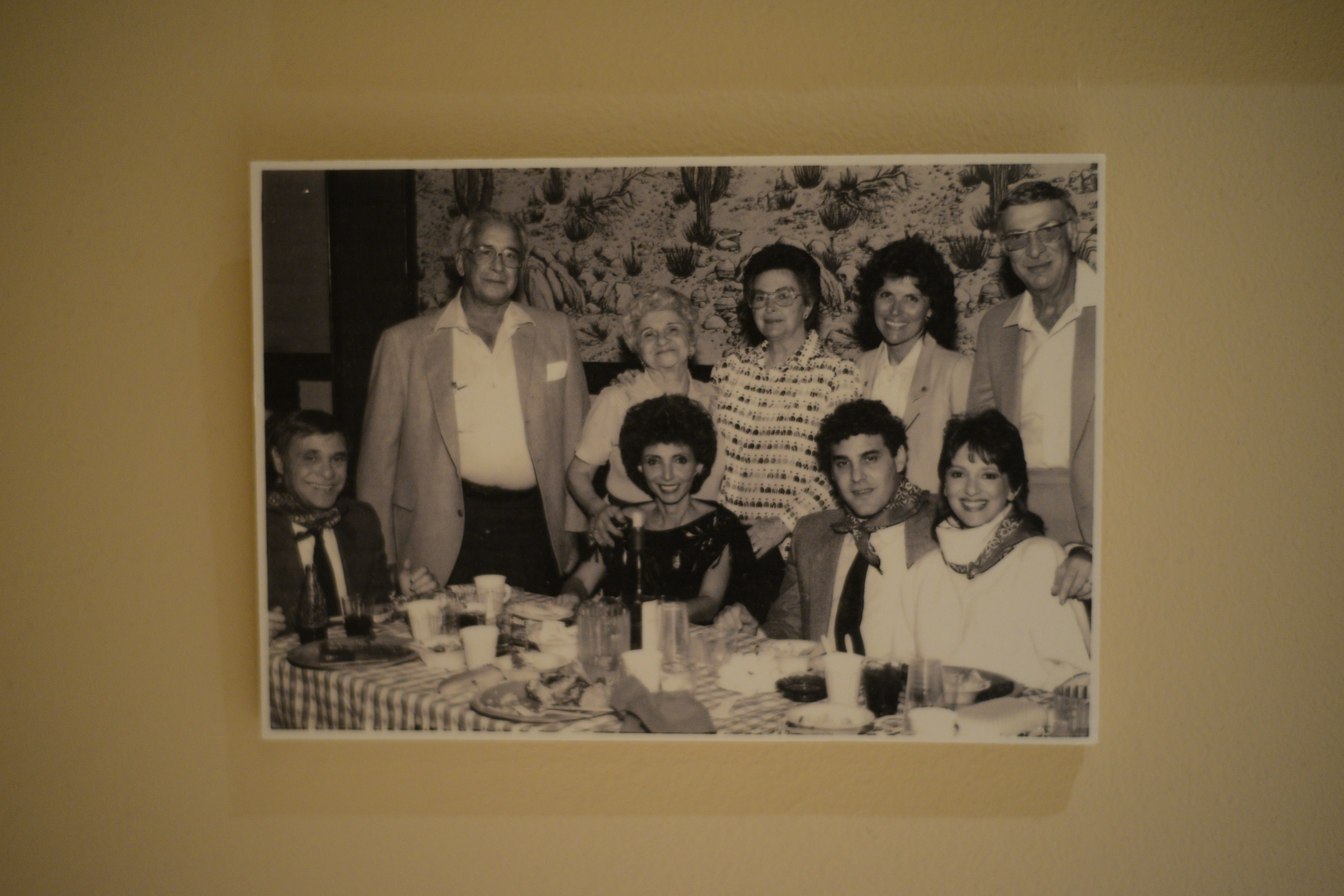 Photograph of people at a luncheon, date unknown