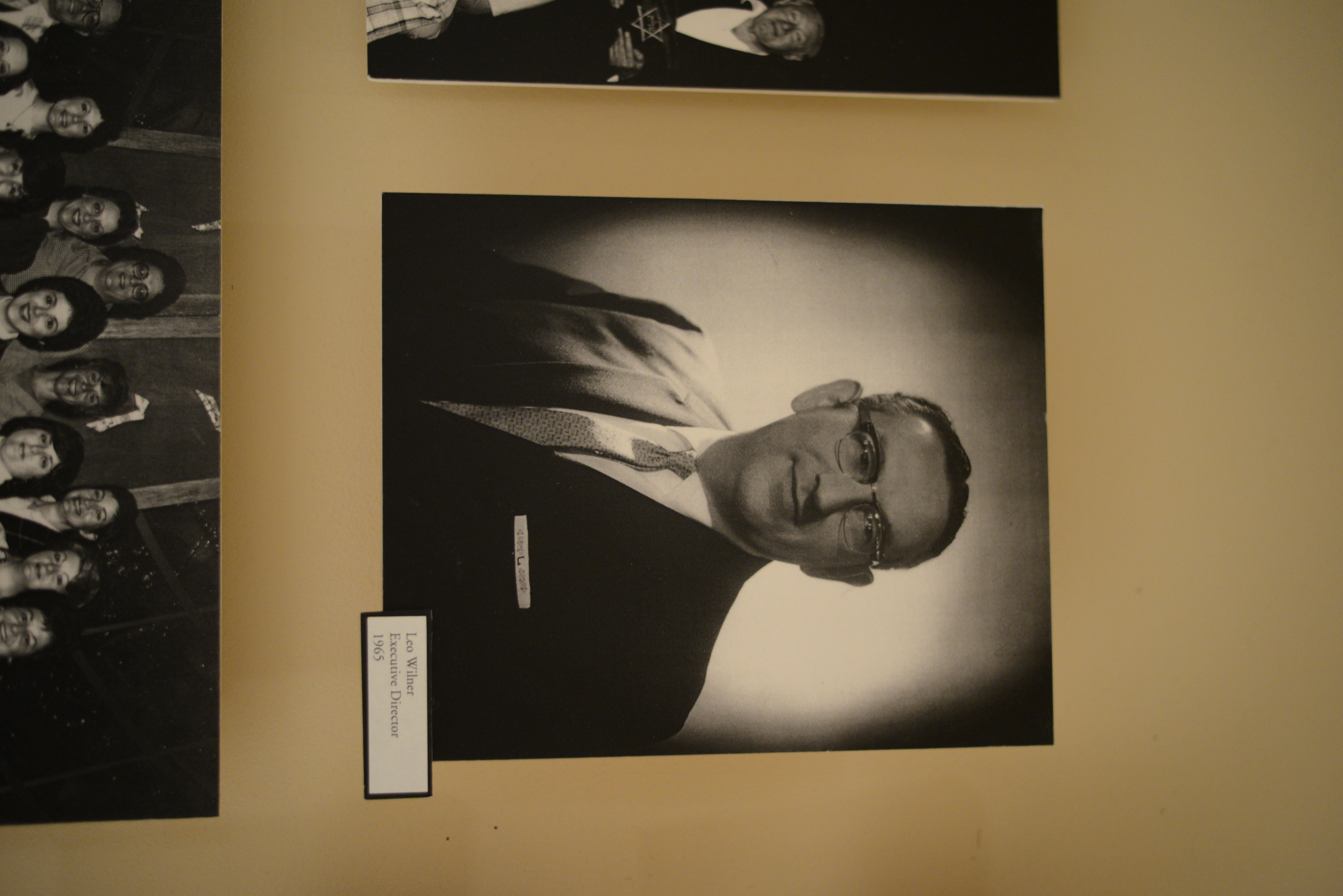 Portrait of Leo Wilner, Executive Director, 1965