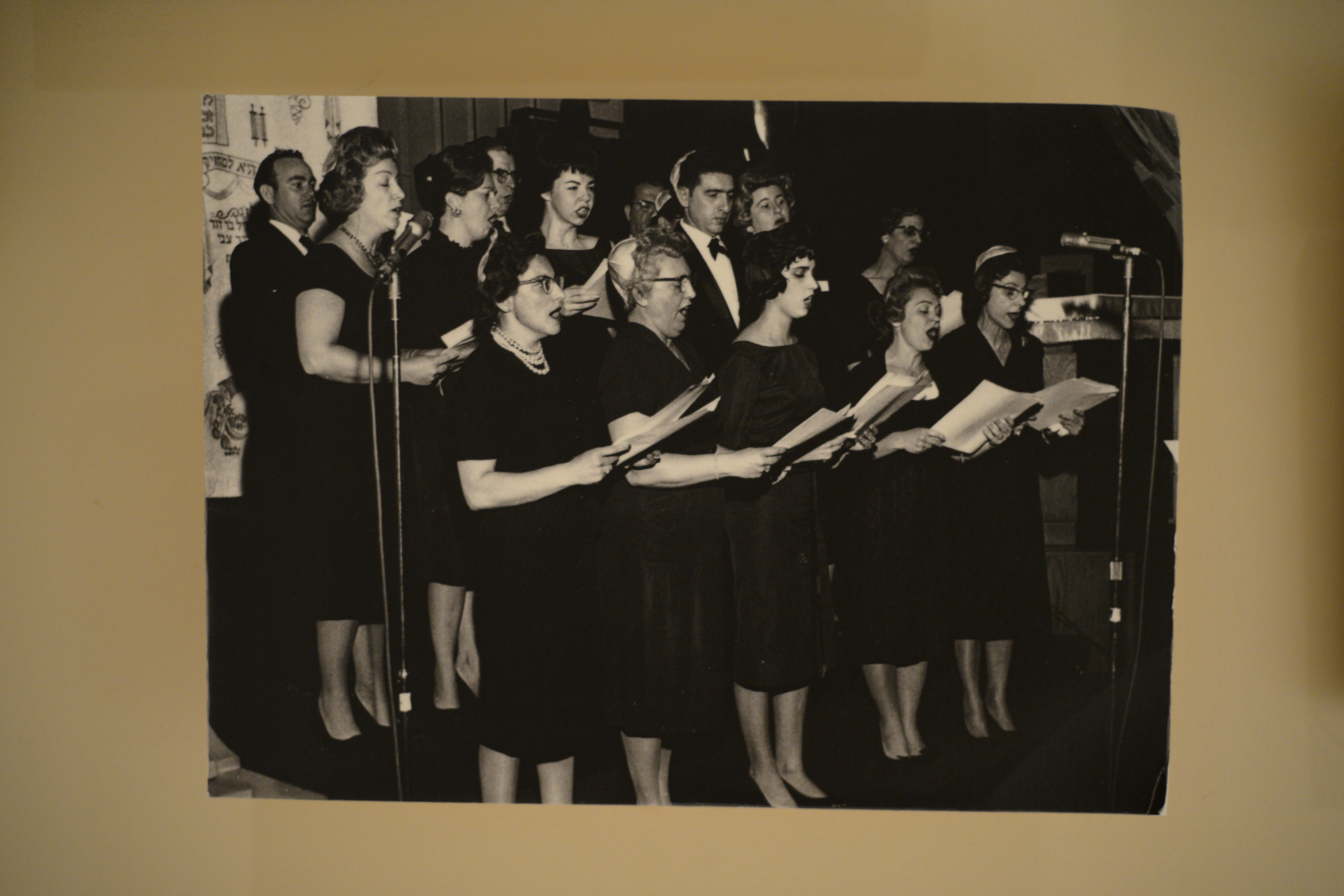 Photograph of choir