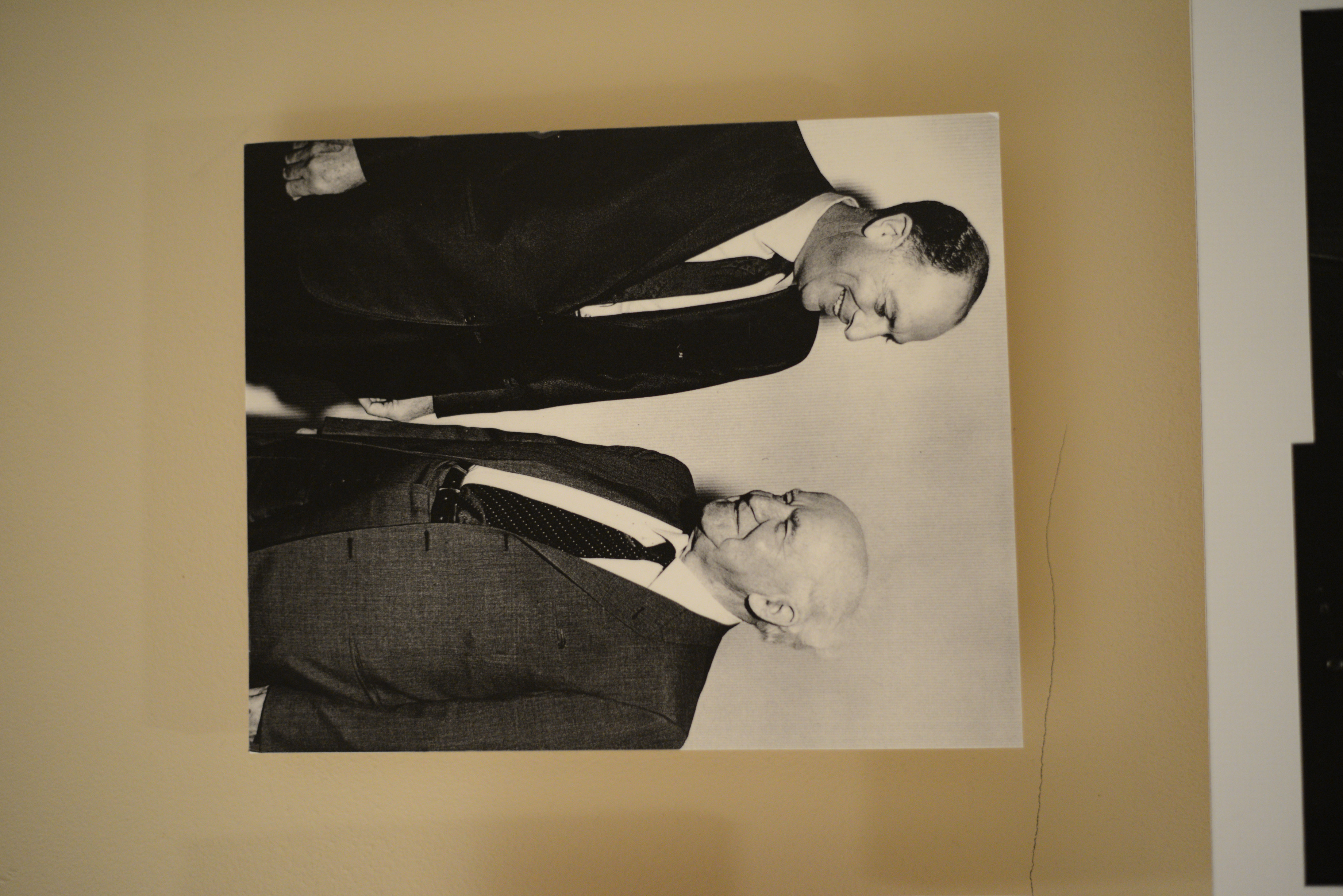 Photograph of two men