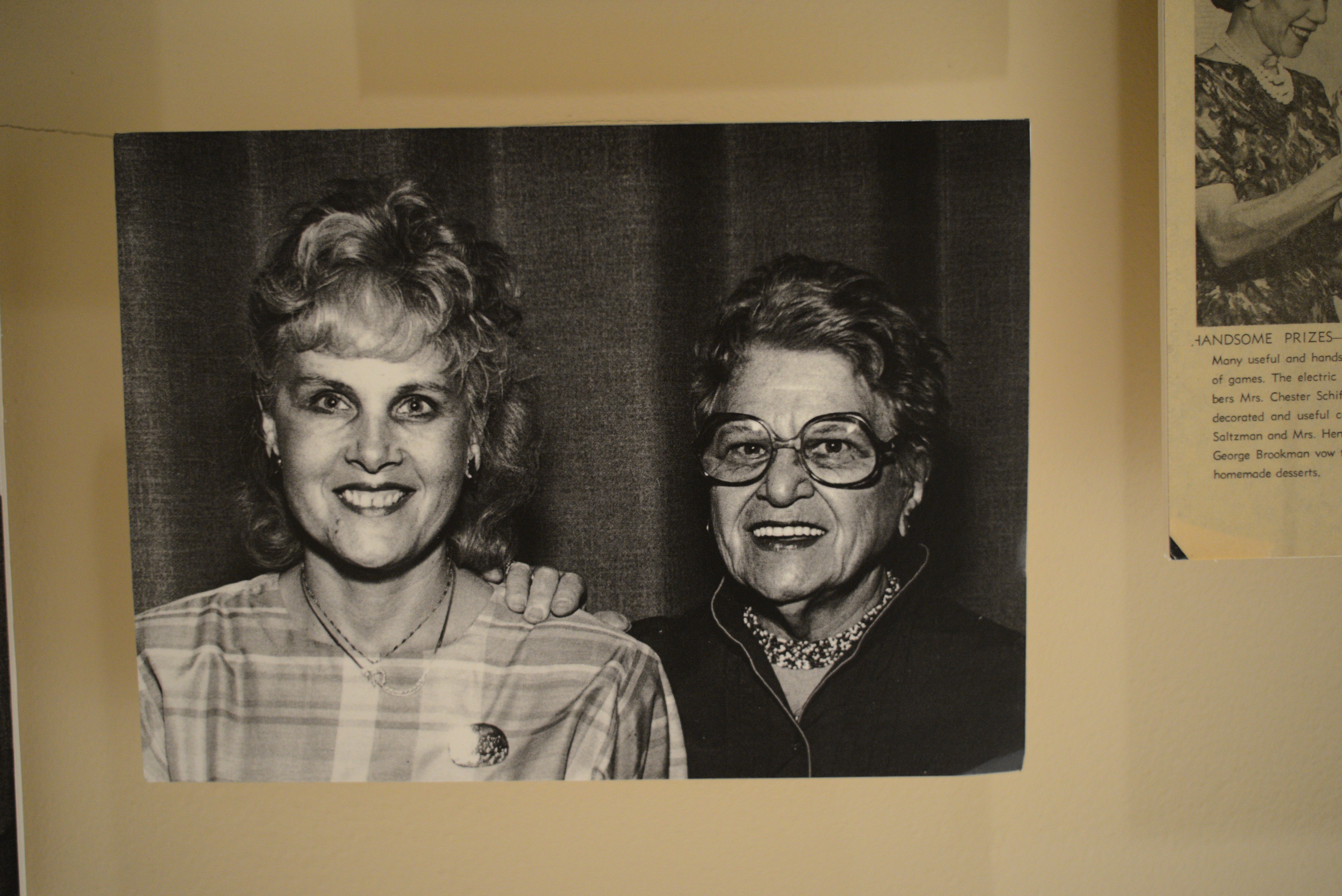 Photograph of two women