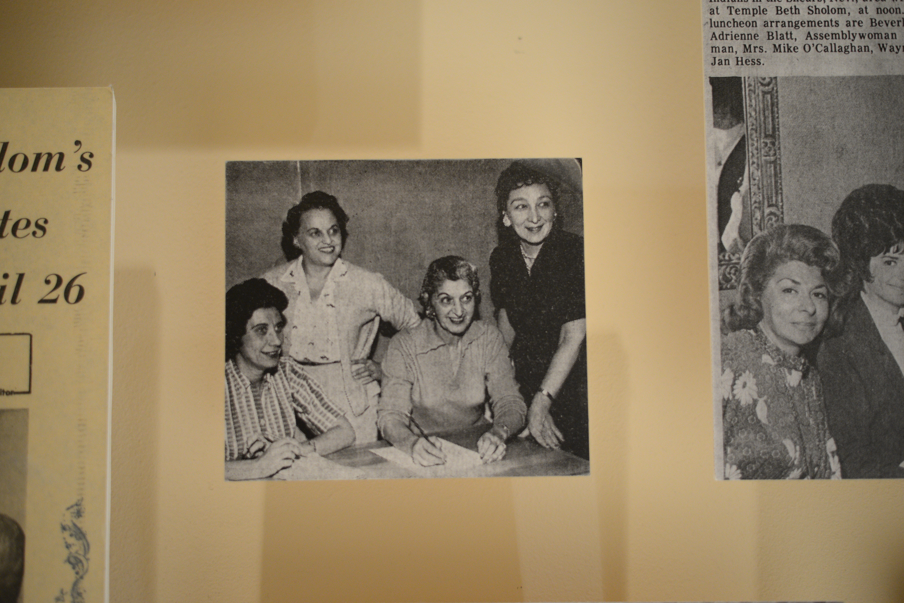 Photograph of four women