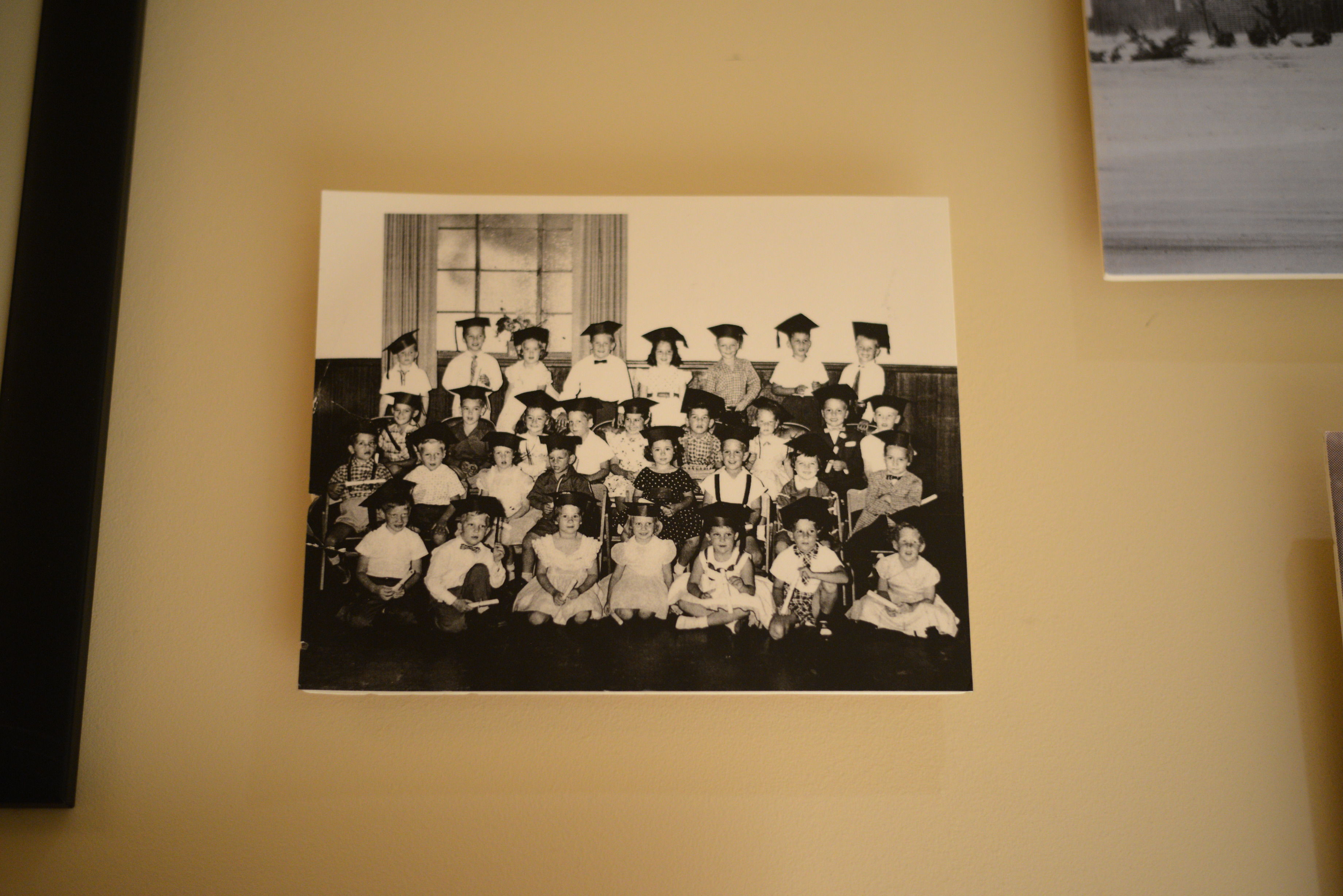 Photograph of children's graduation