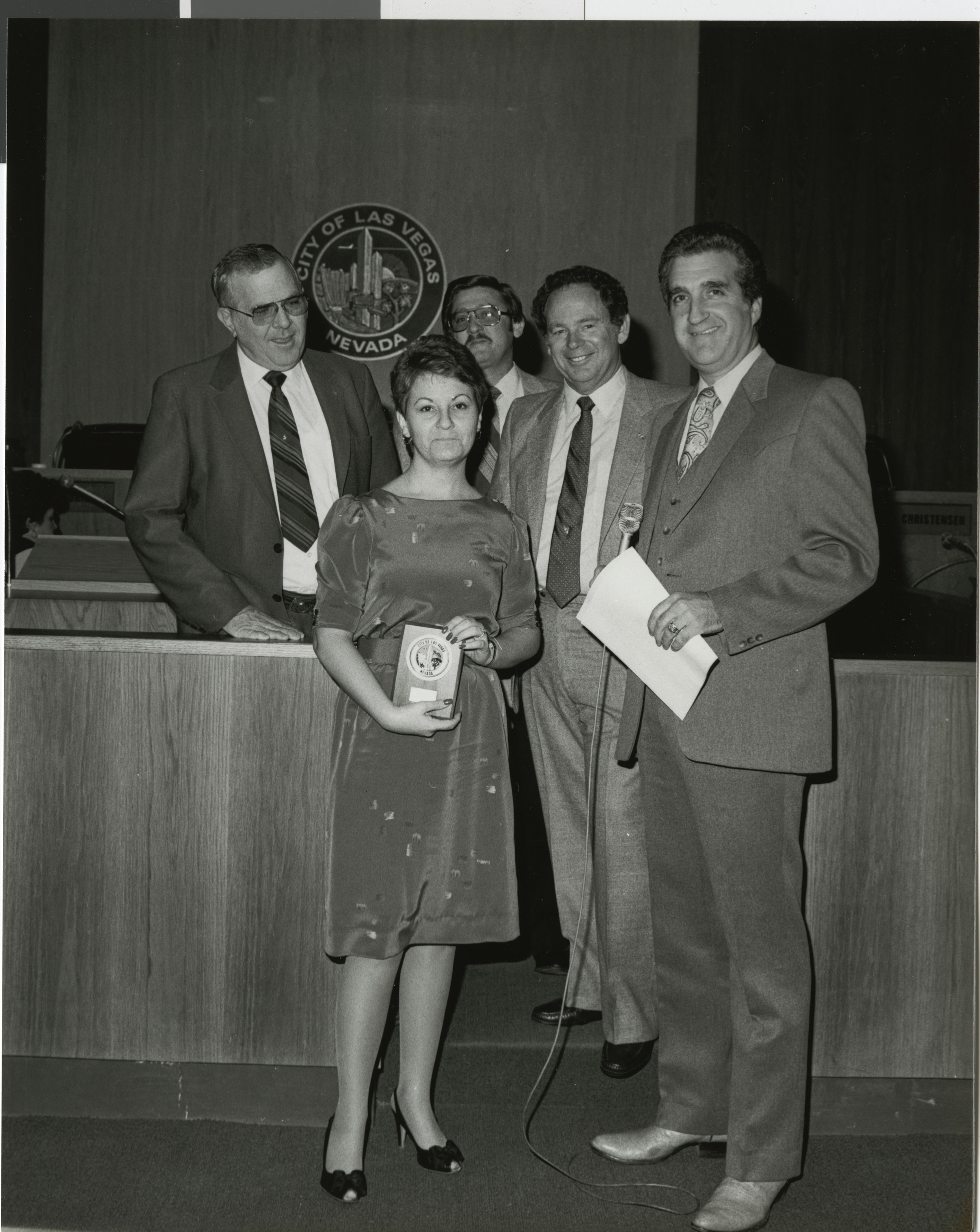 Photograph of United Way Awards, November 19, 1983