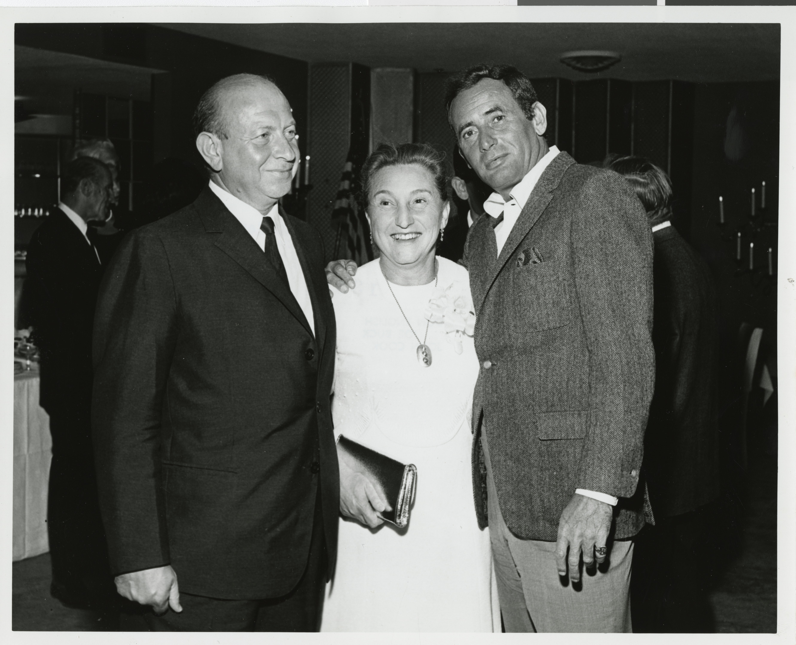 Photograph of Dr. and Mrs. Kalman Mann with unknown