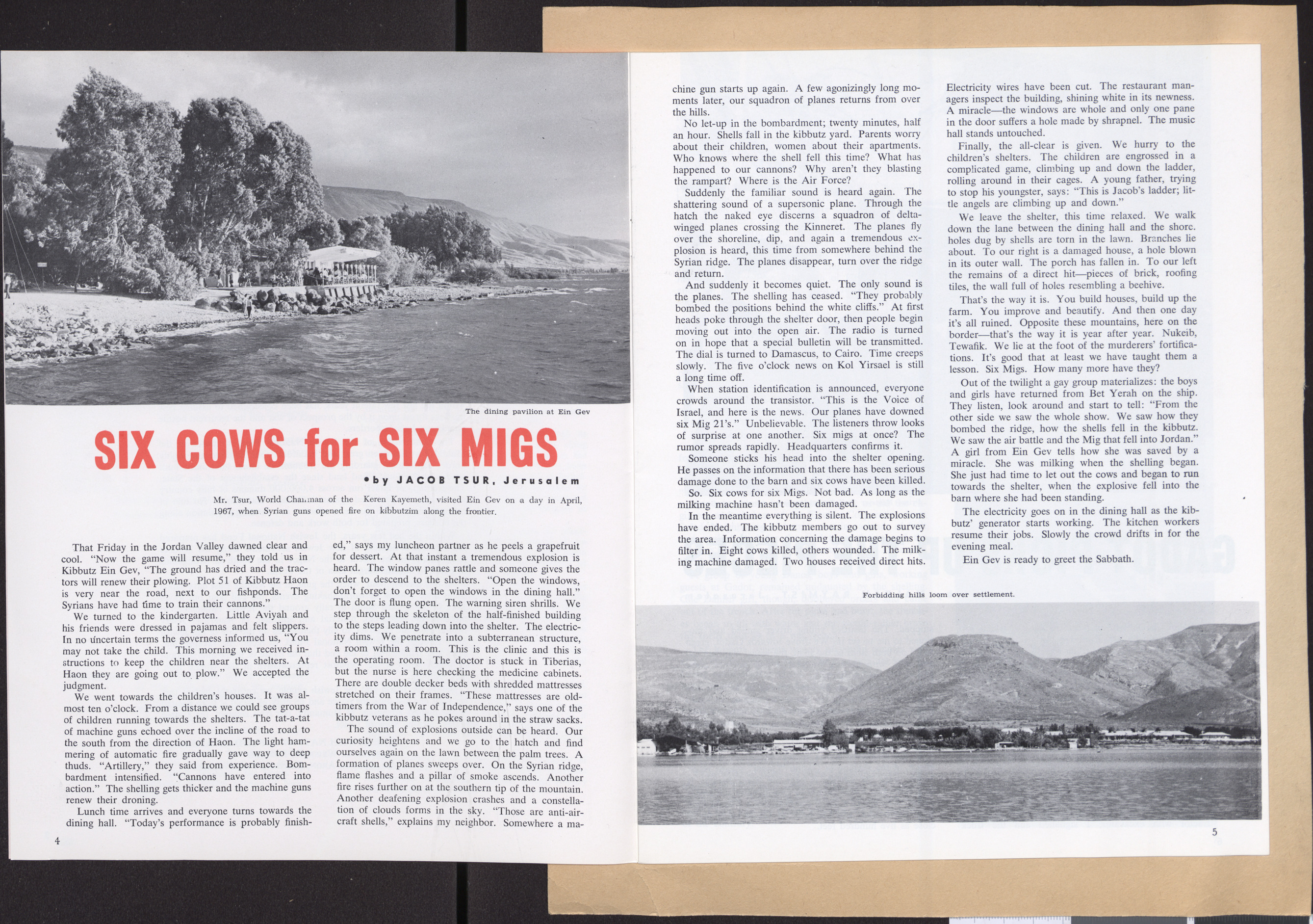 Magazine, Land and Life, Vol. XXII, No. 5, Summer 1967, pages 4-5