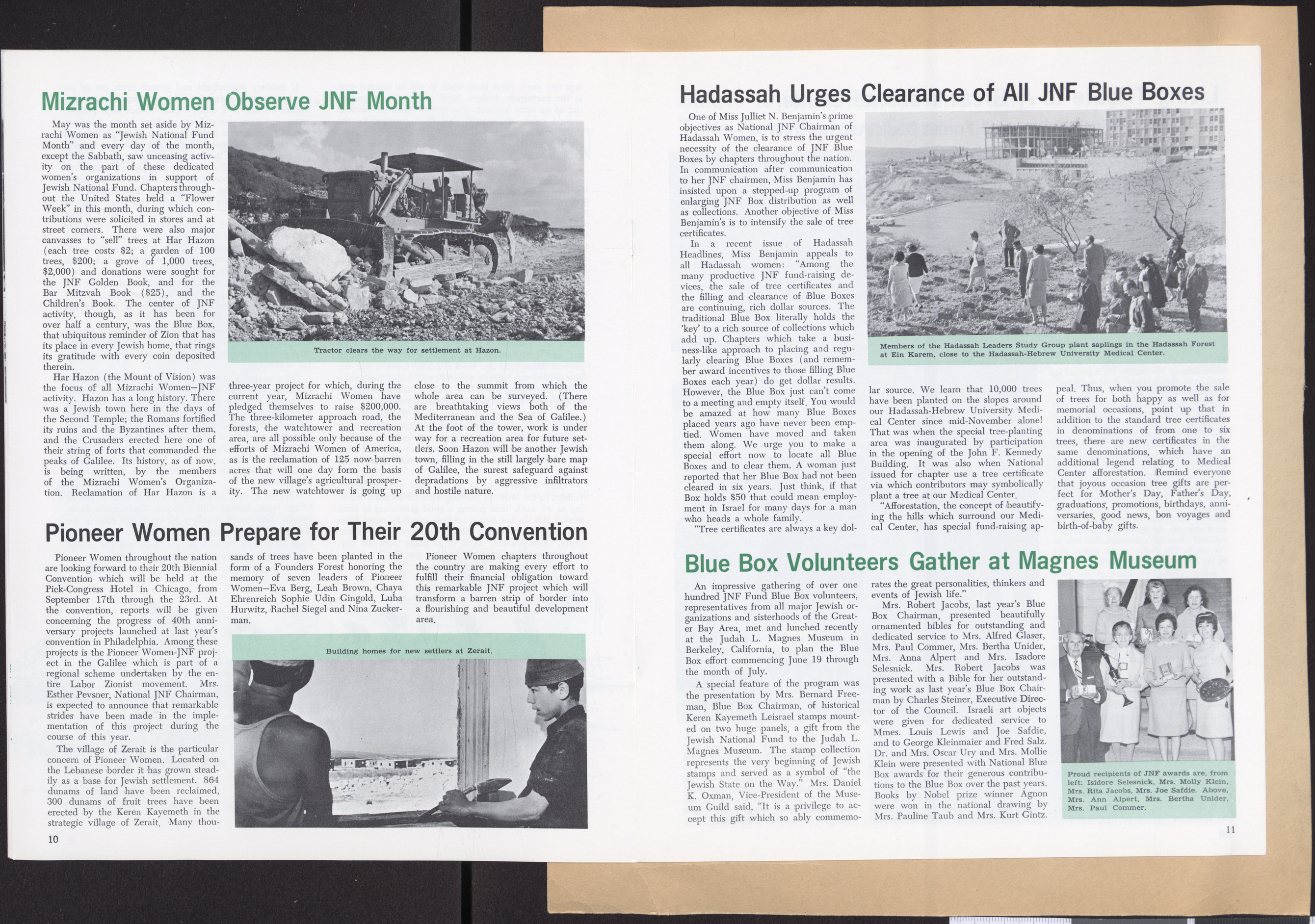 Magazine, Land and Life, Vol. XXII, No. 5, Summer 1967, pages 10-11