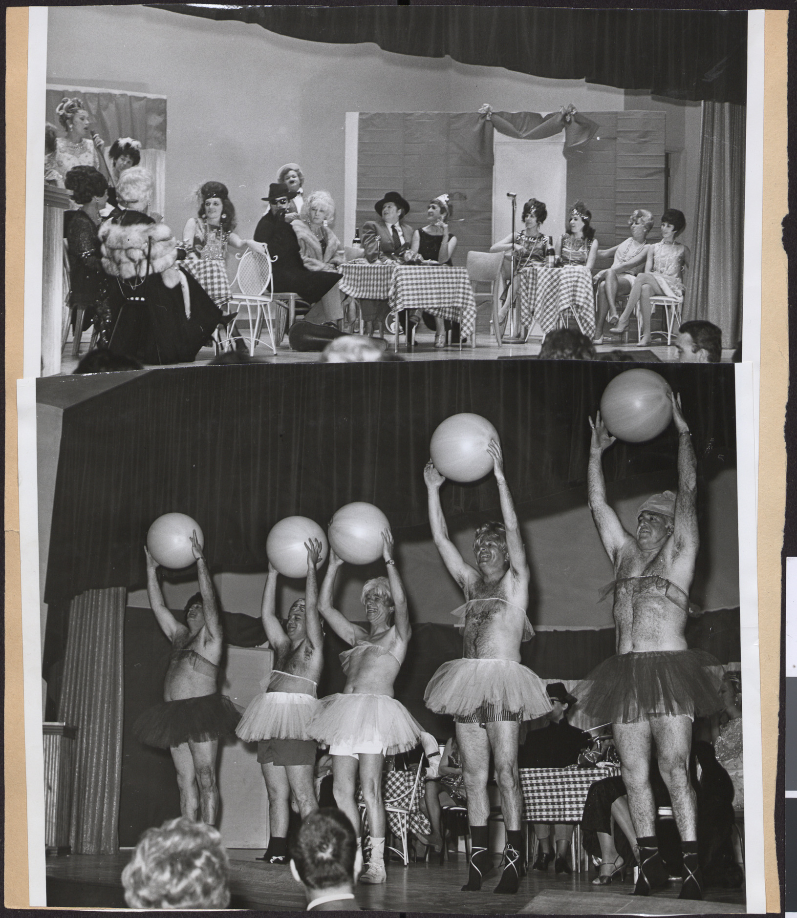 Photographs of performance at Hadassah Birthday Party, January 14, 1968