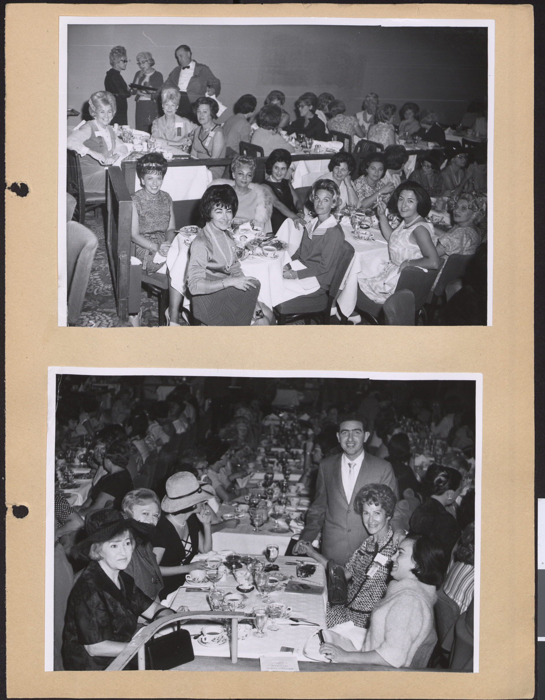 Photographs of Hadassah membership luncheon, September 24, 1964