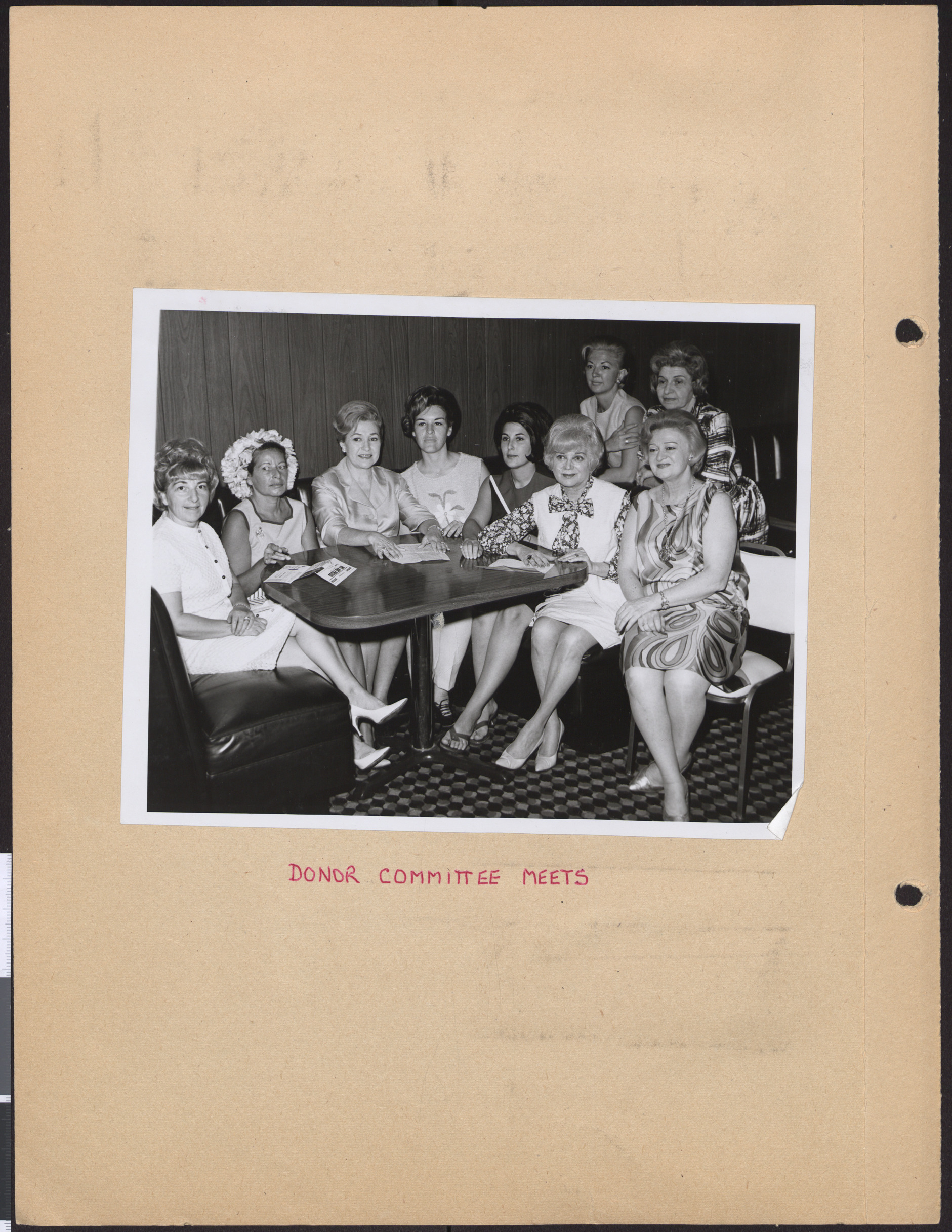 Photograph of Hadassah Donor Committee, date unknown