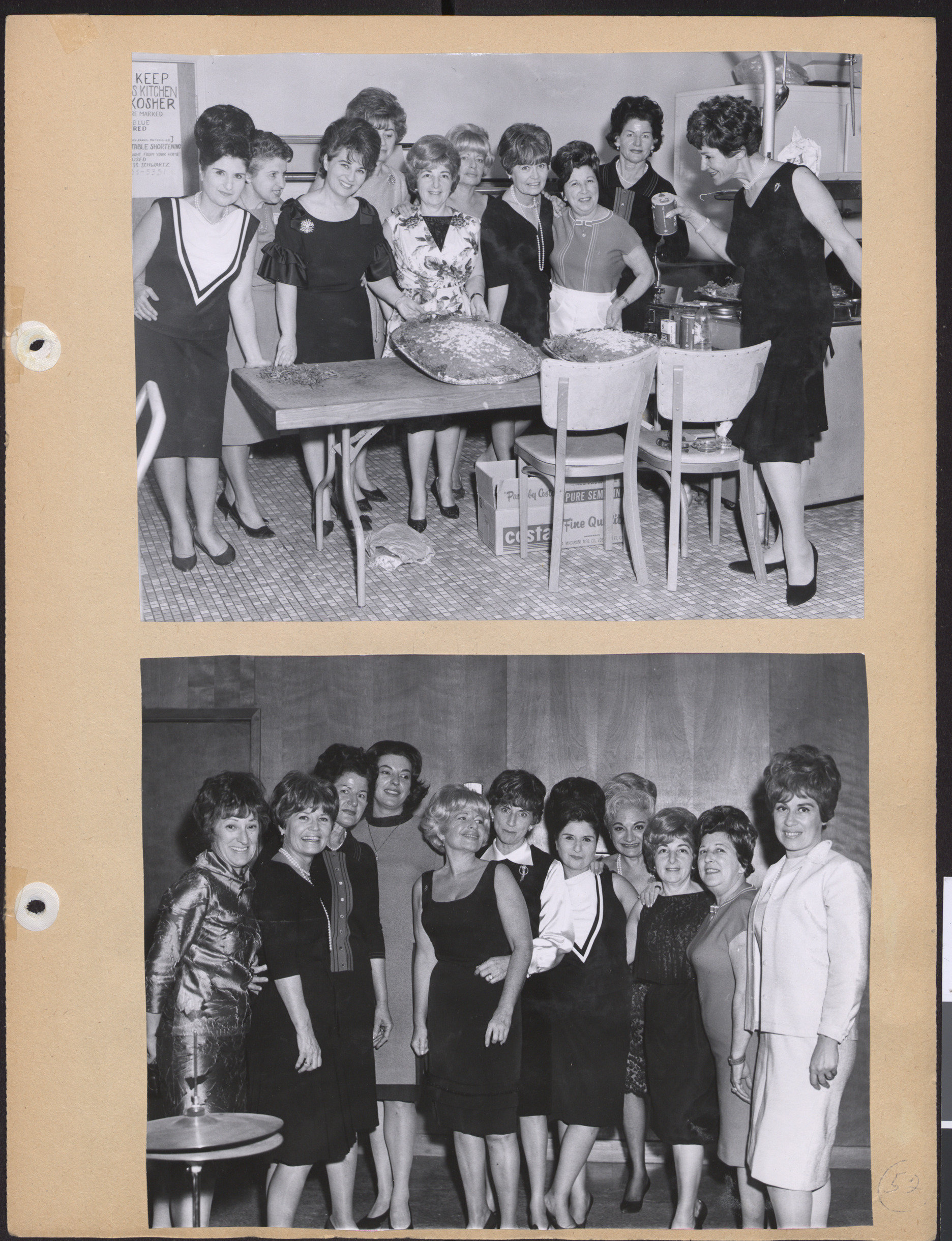 Photographs of Hadassah's second birthday party, January 16, 1966