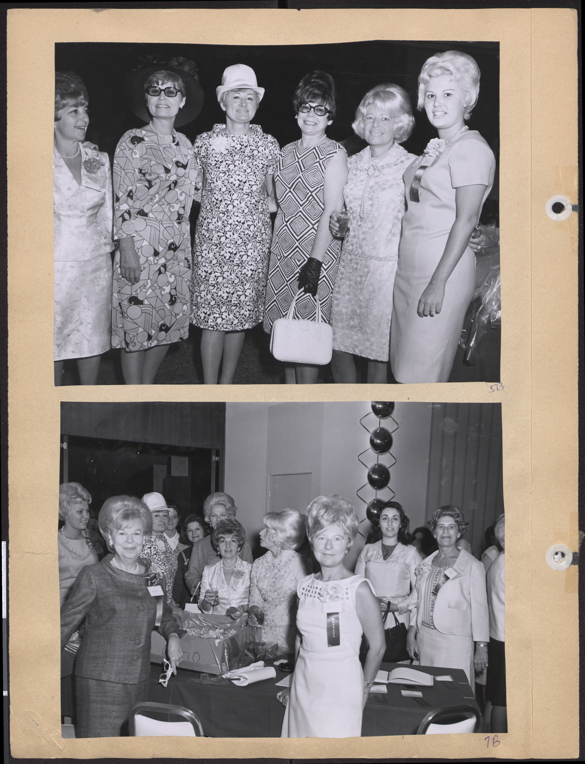 Photographs of Hadassah's Second Donor Luncheon, May 16, 1966