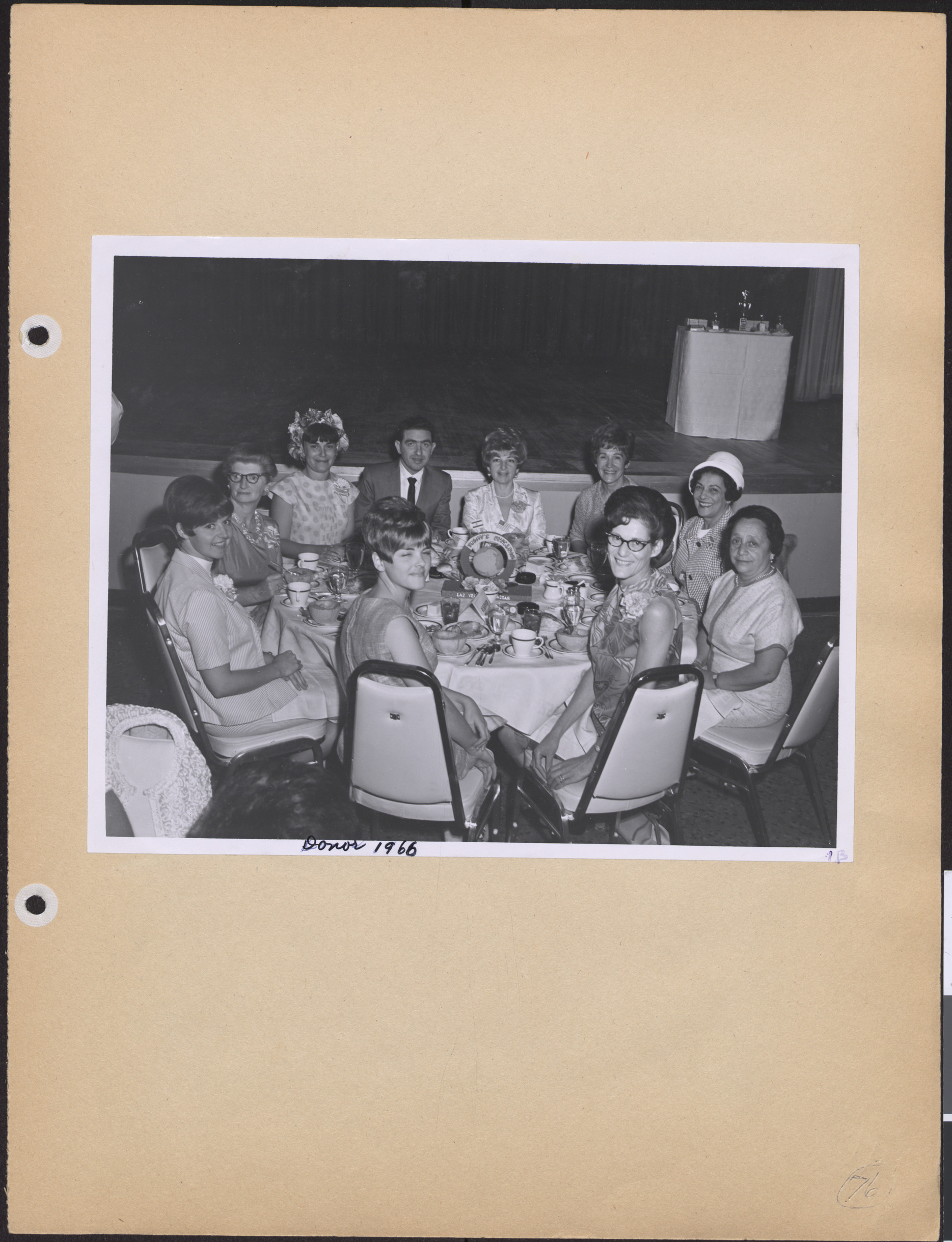 Photograph of Hadassah's Second Donor Luncheon, May 16, 1966