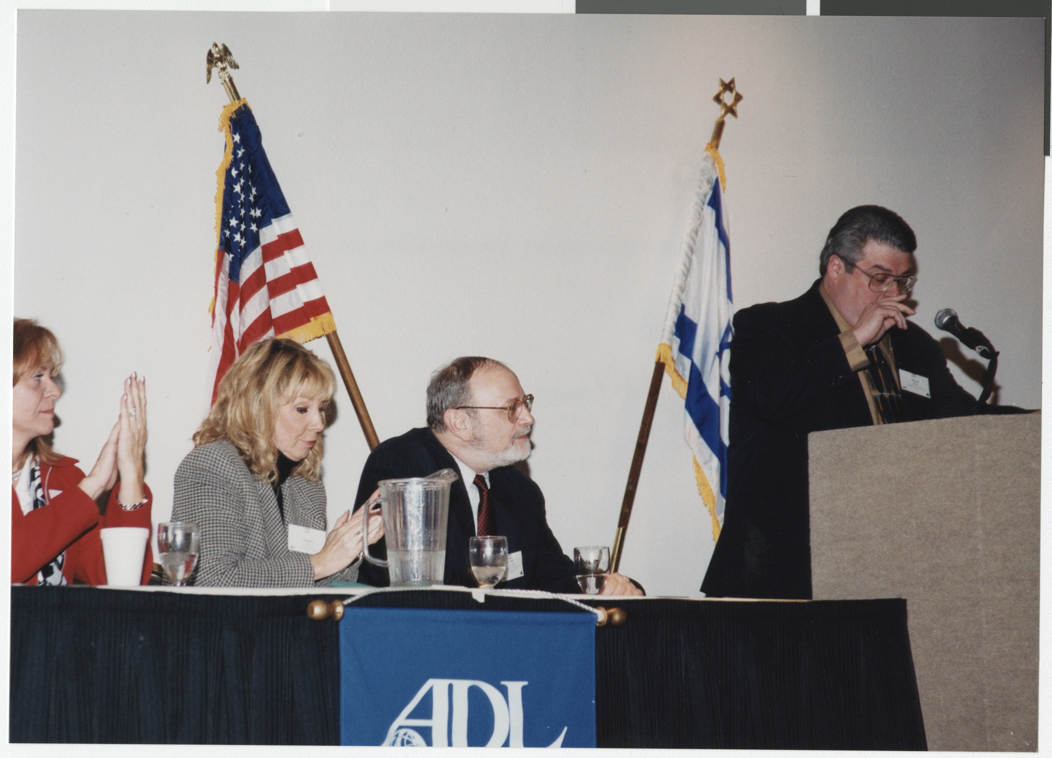 Photographs of an Anti-Defamation League meeting, undated