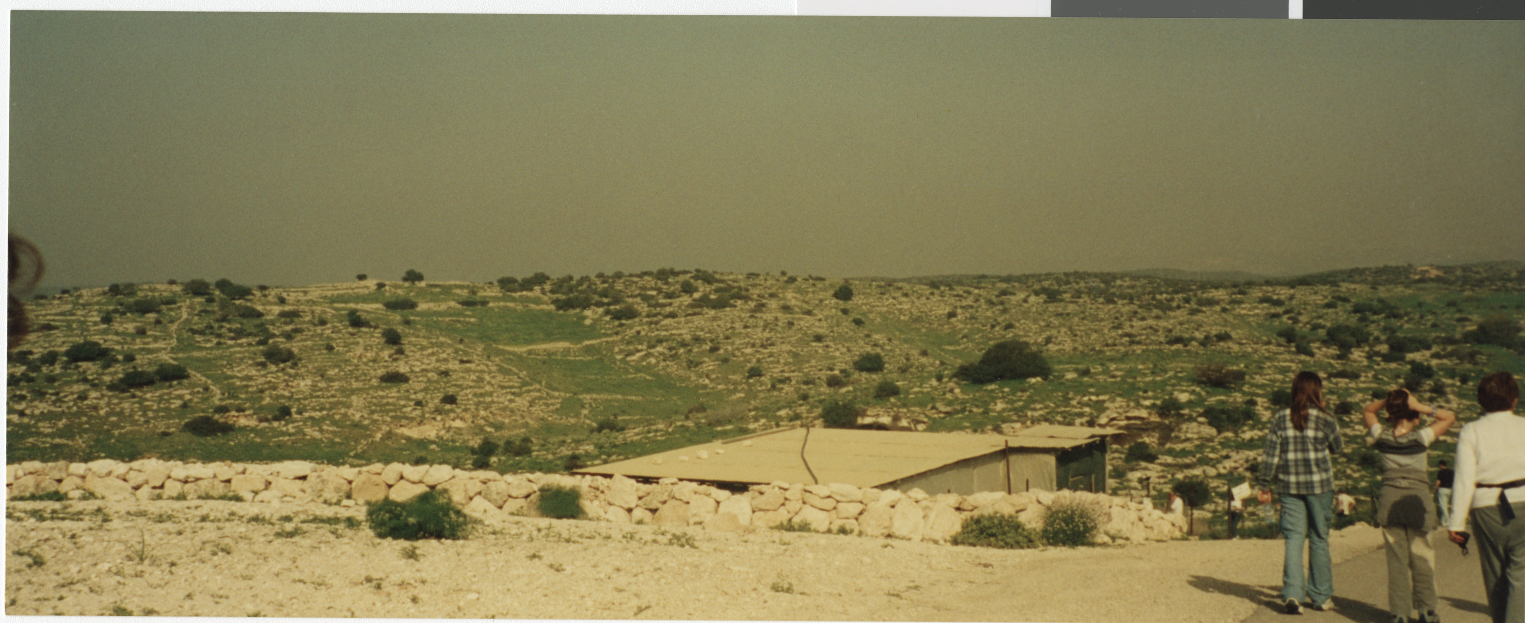 Photograph of a landscape in Israel