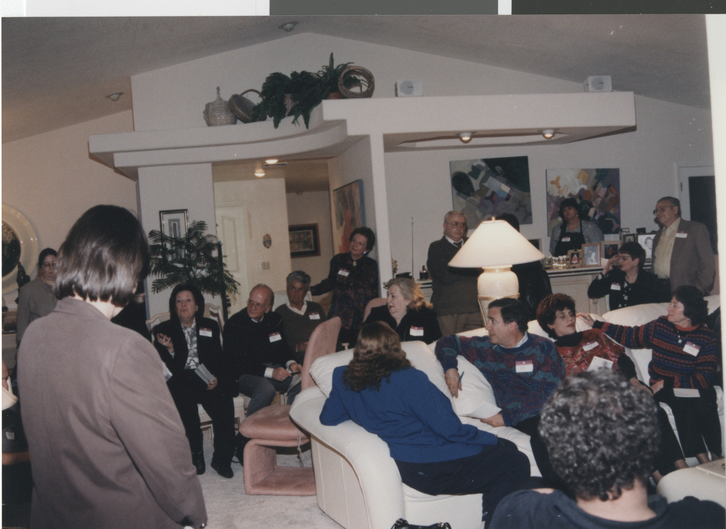 Photograph of outreach event at Stalsers, January 1999