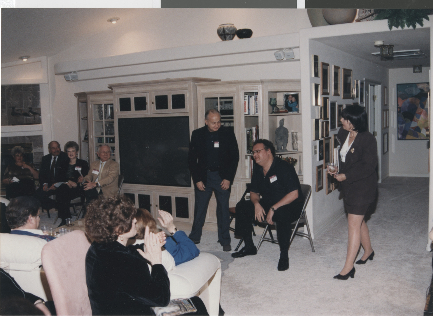 Photograph of outreach event at Stalsers, January 1999