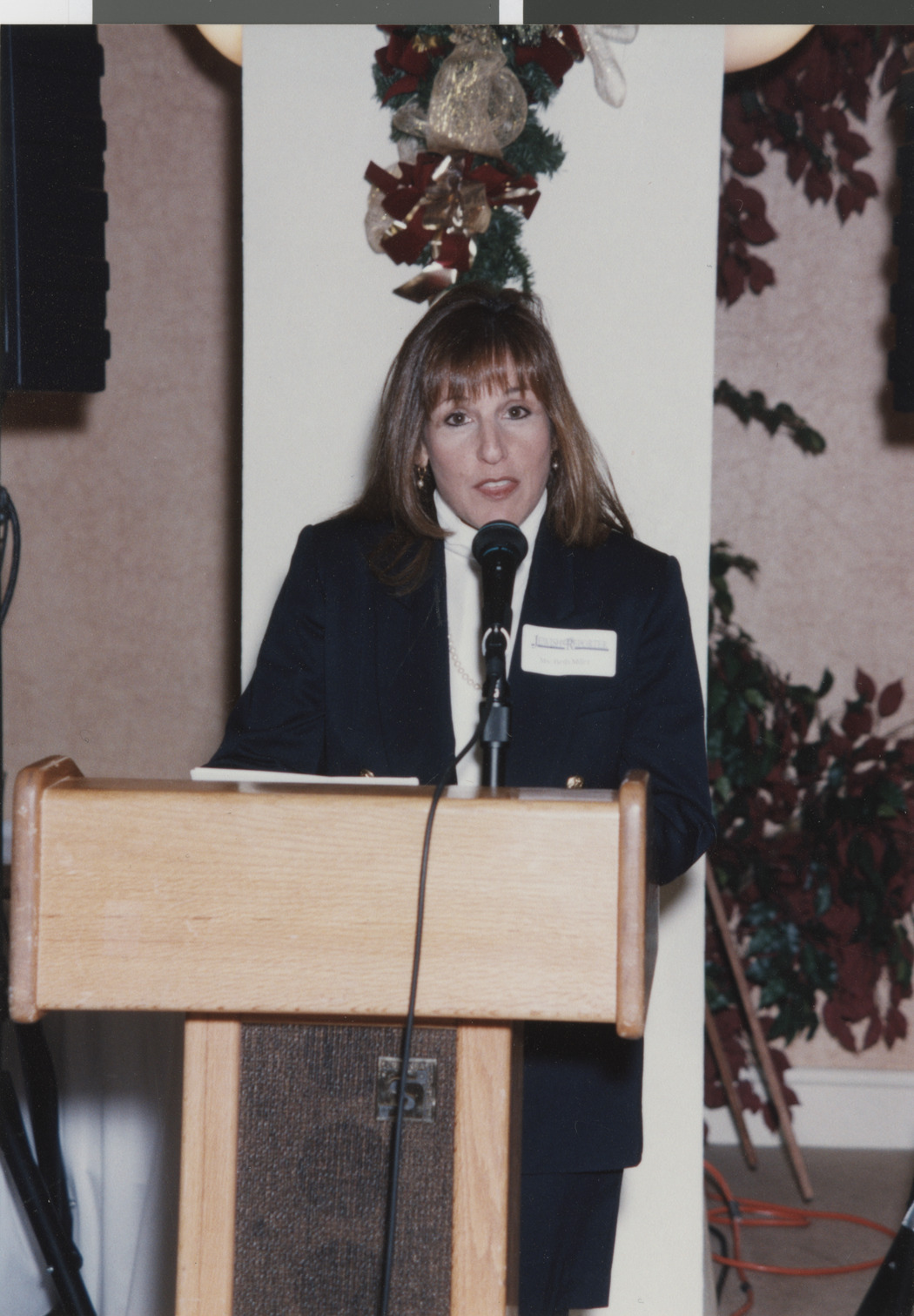 Photograph of Beth Miller, Chairman of the Editorial Board