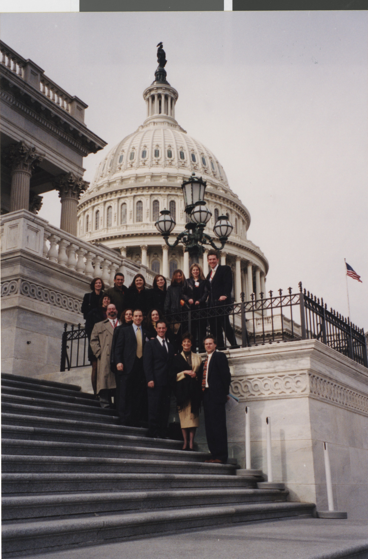 Photograph of a visit to Washington, D.C., undated
