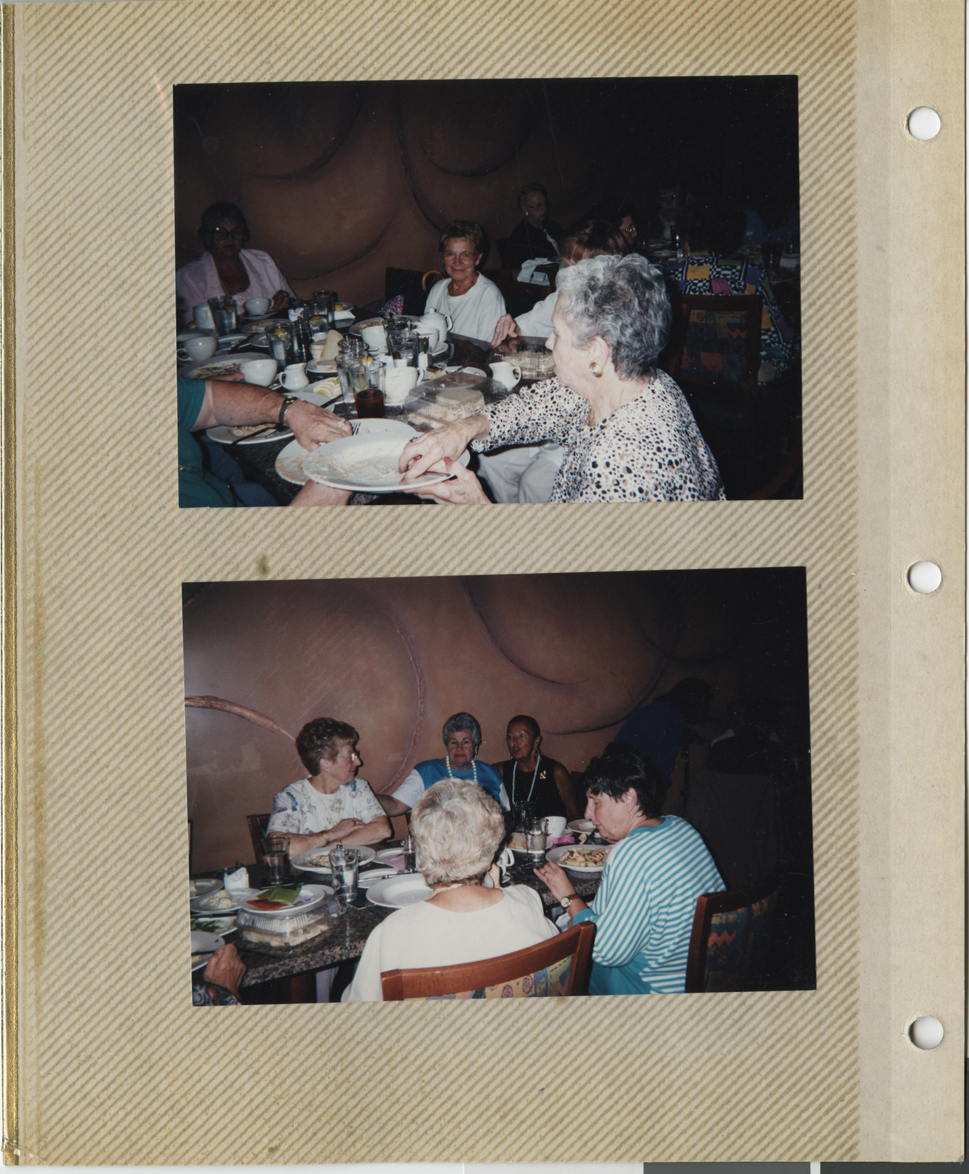 Photographs of the Aviva donor luncheon at Tenya Creek, 2000