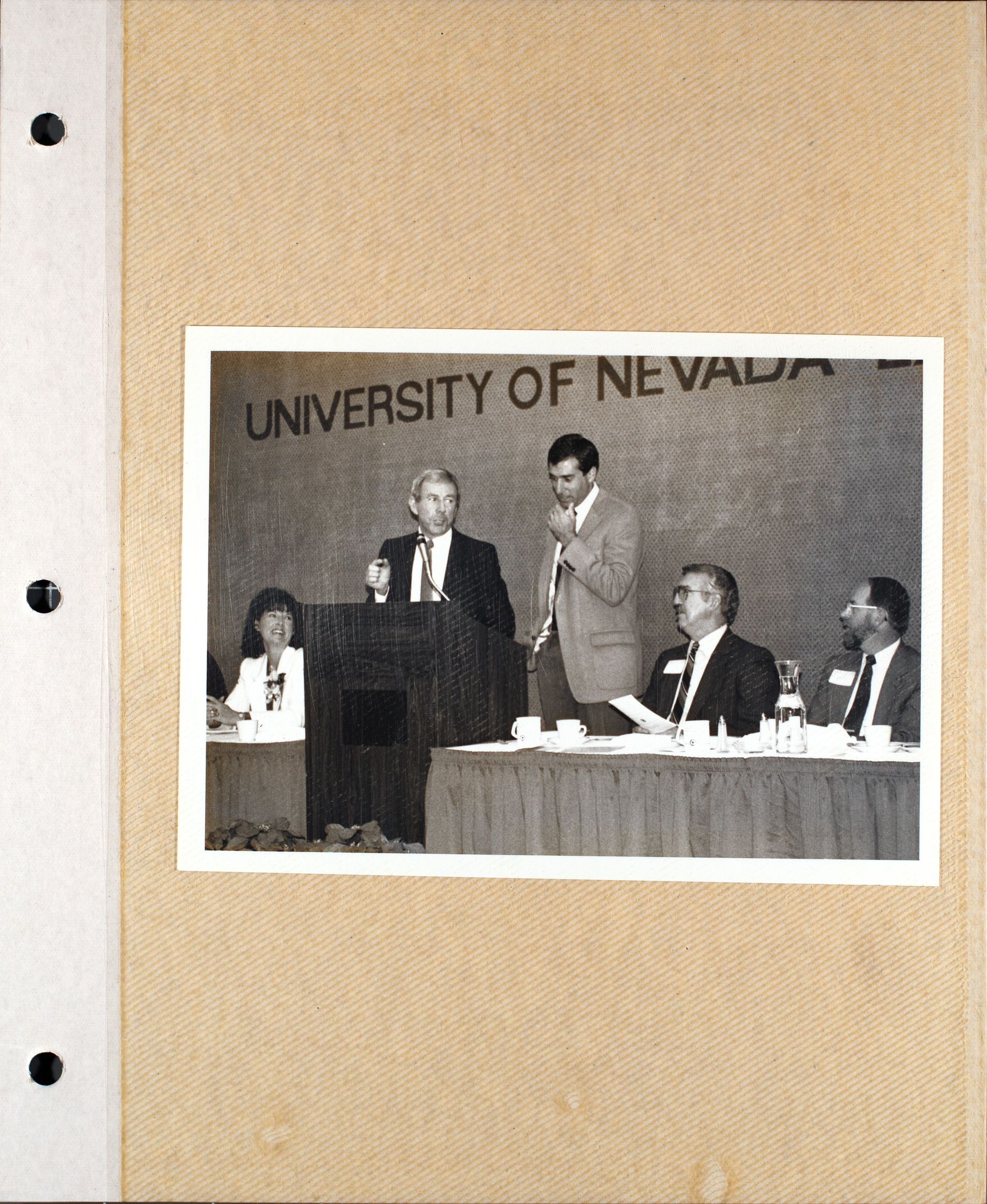 Photograph of Mark Fine at University of Nevada Las Vegas