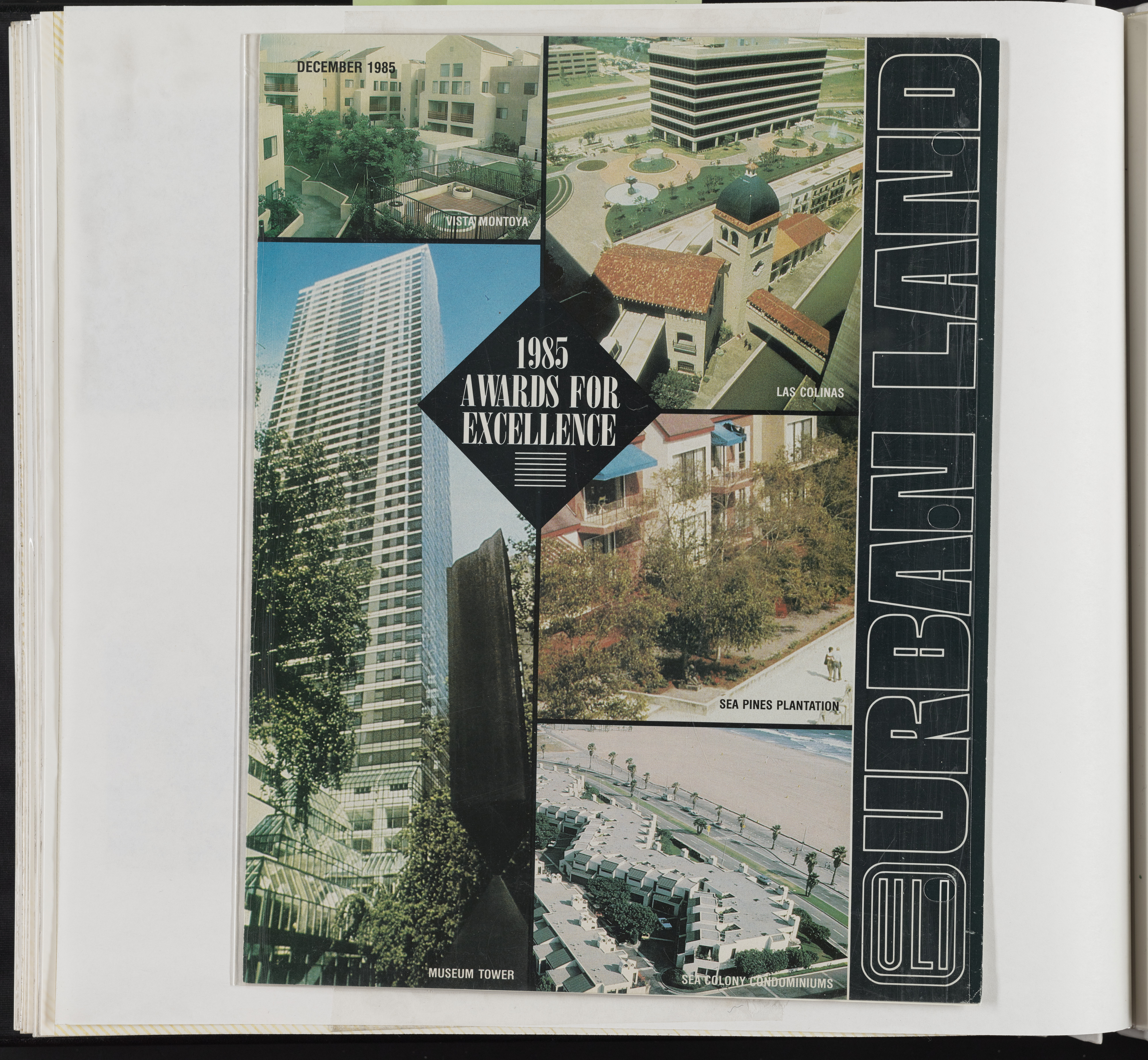 Urban Land Institute newsletter, December 1985