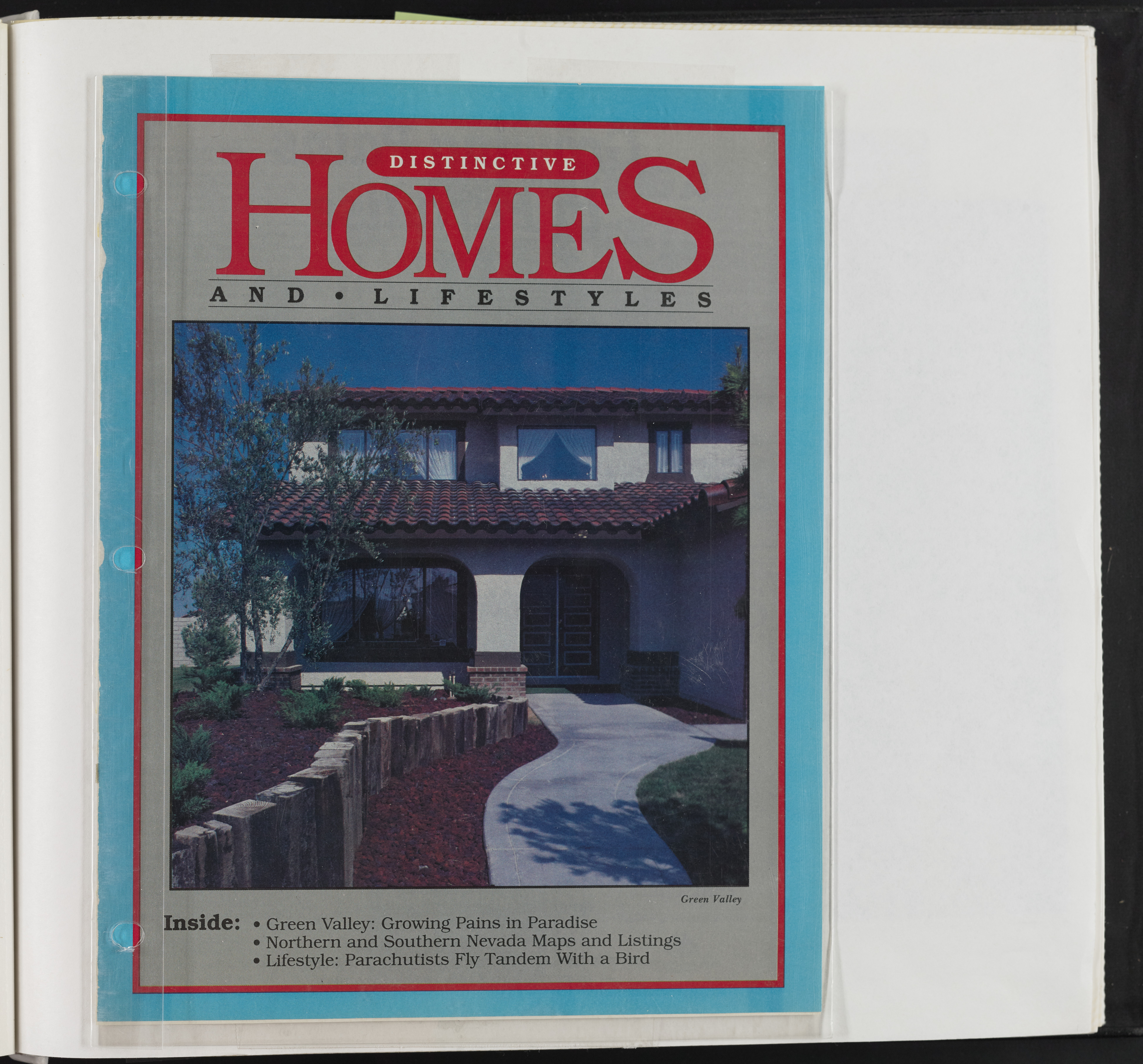 Magazine, Distinctive Homes and Lifestyles