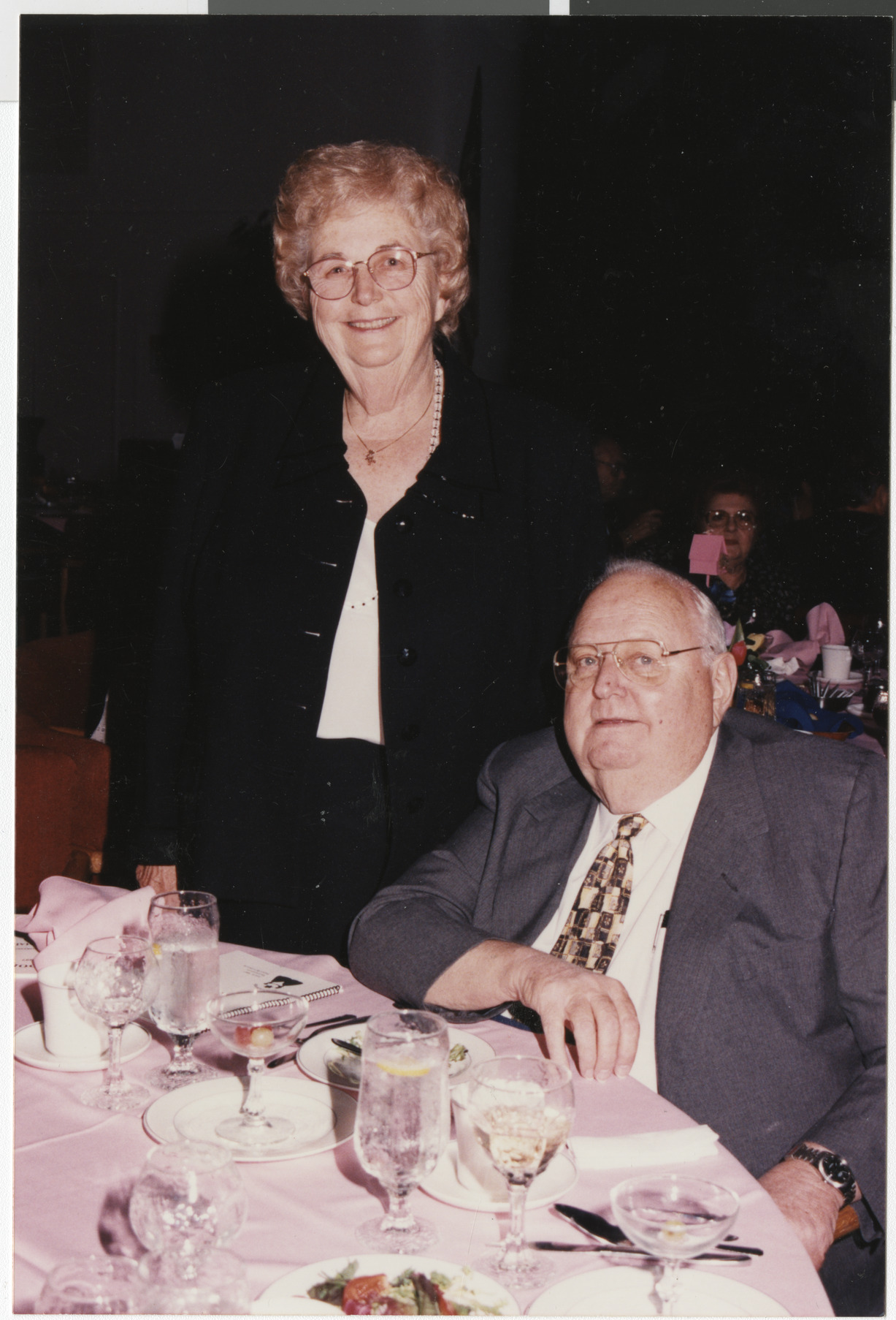 Photograph of Charles Salton and Adele Baratz, 1990s