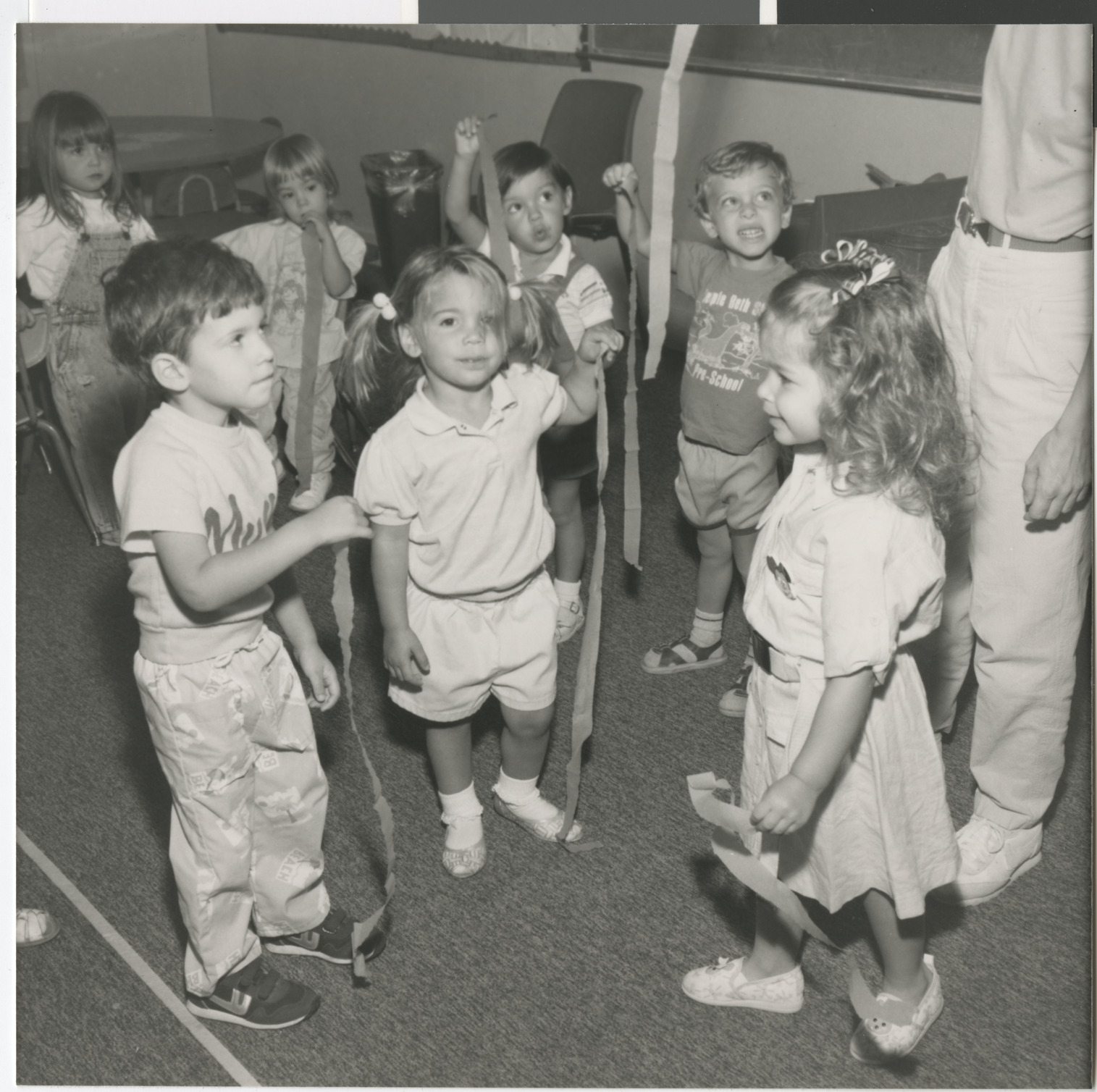 Photograph of a group of children, 1980s