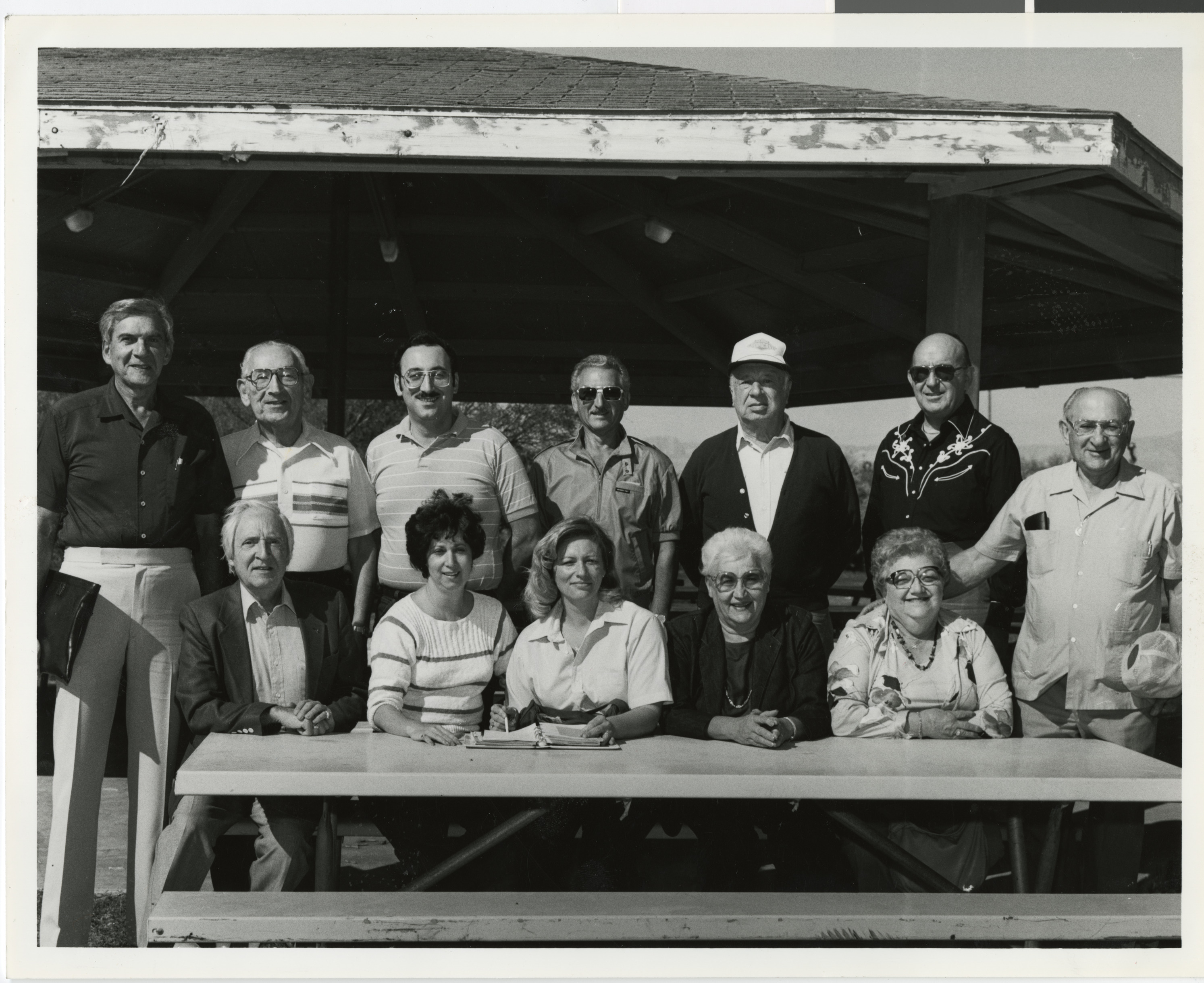 Photograph of Men's Club of Temple Beth Sholom, 1980s